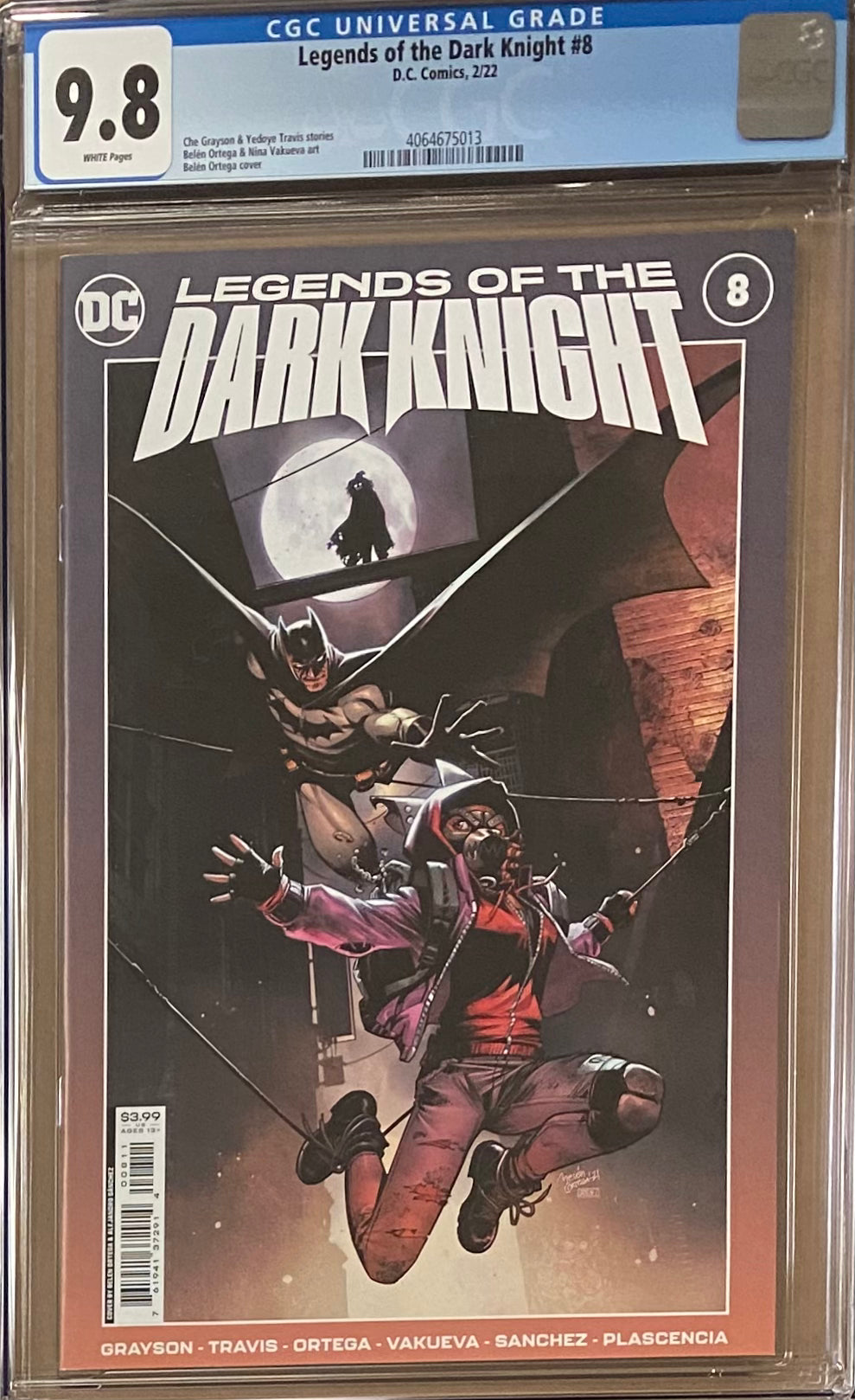 Legends of the Dark Knight #8 CGC 9.8