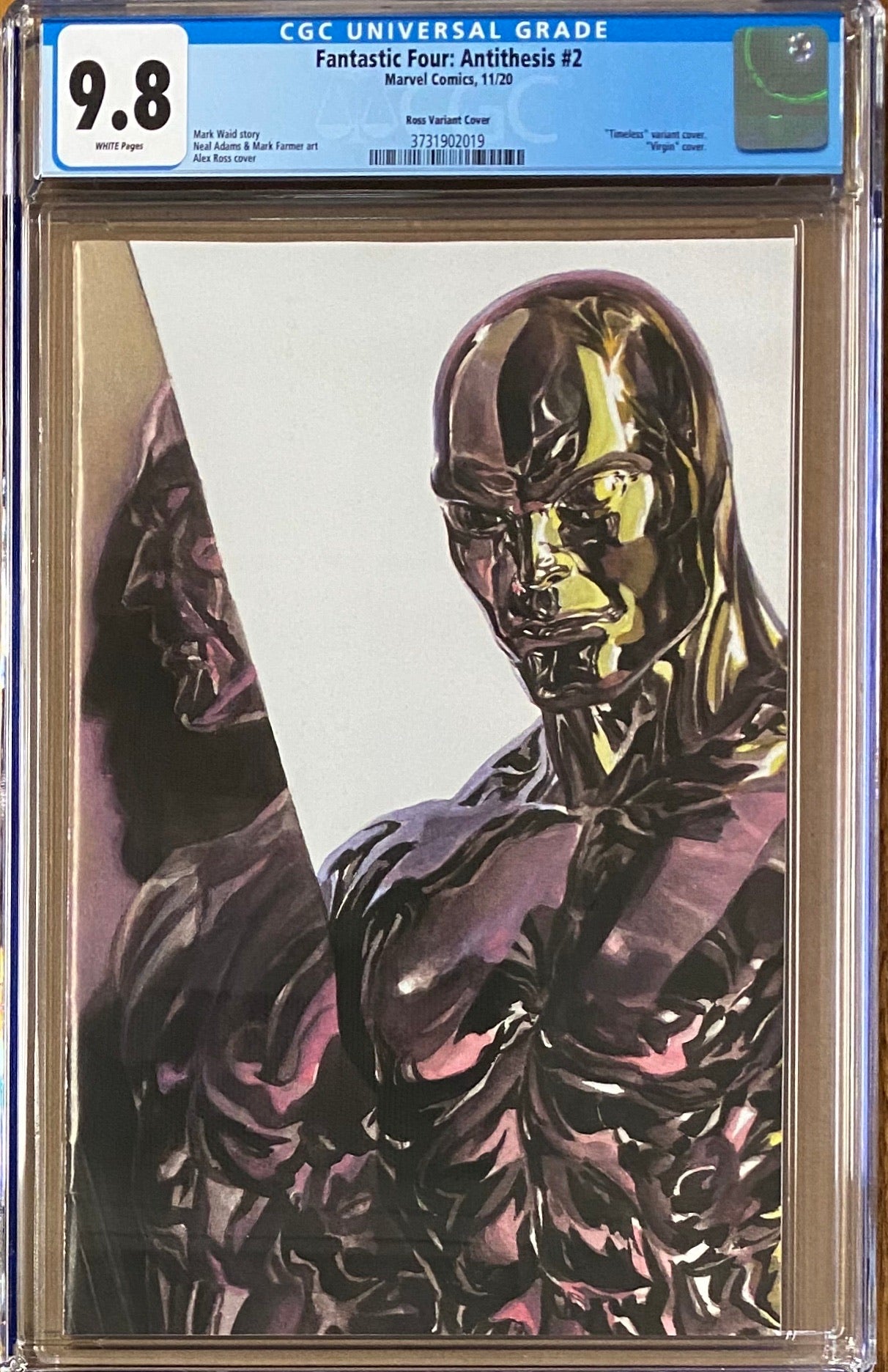 Fantastic Four: Antithesis #2 Alex Ross Silver Surfer "Timeless" Variant CGC 9.8