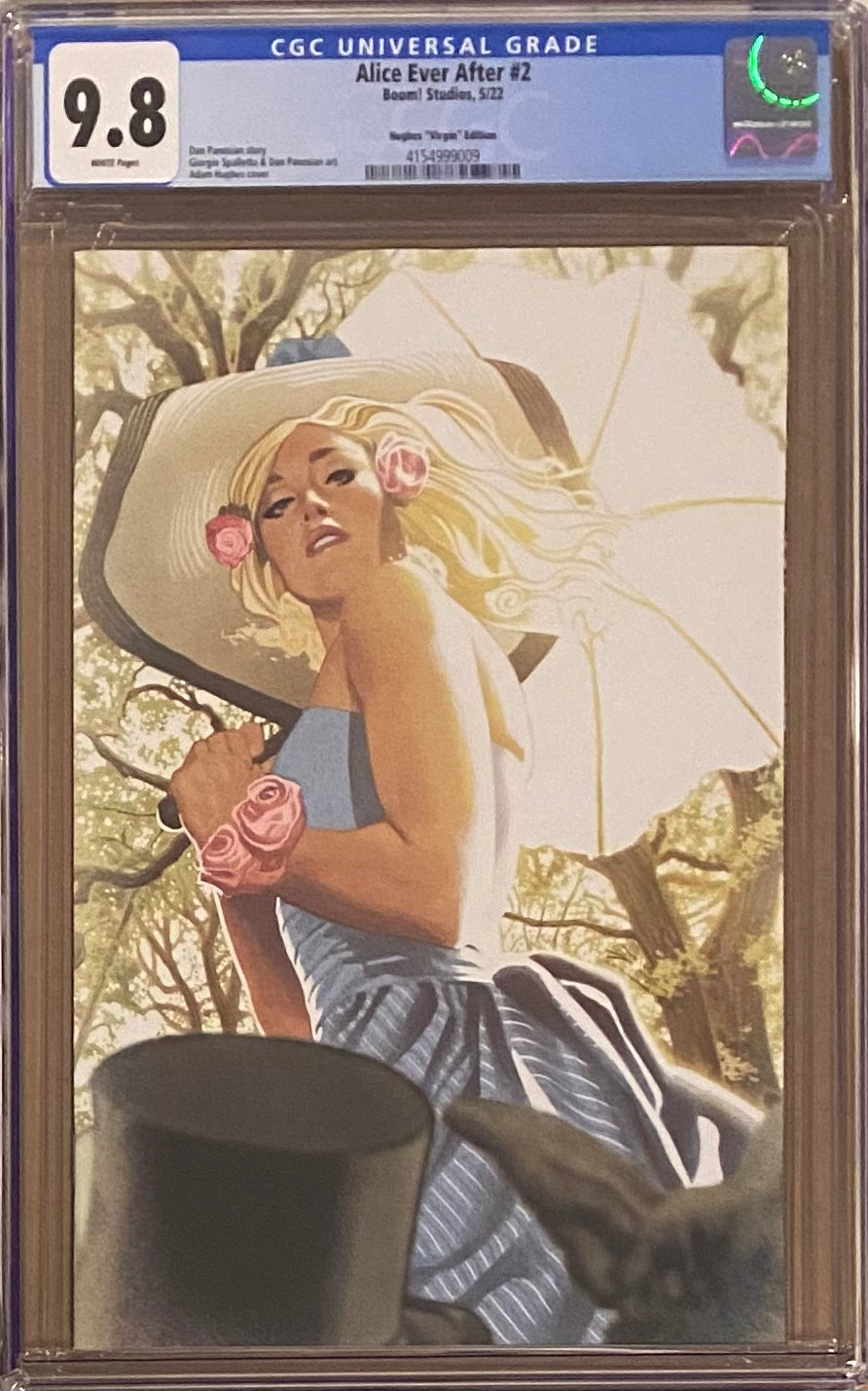 Alice Ever After #2 Hughes 1:25 Virgin Retailer Incentive Variant CGC 9.8