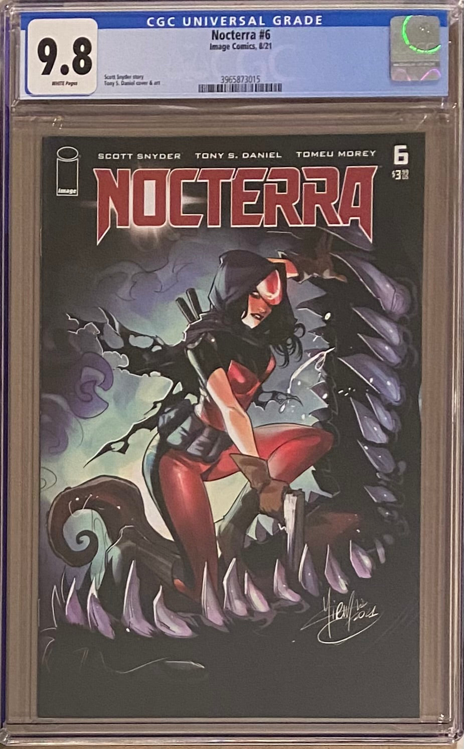 Nocterra #6 Andolfo 1:25 Retailer Incentive Variant CGC 9.8
