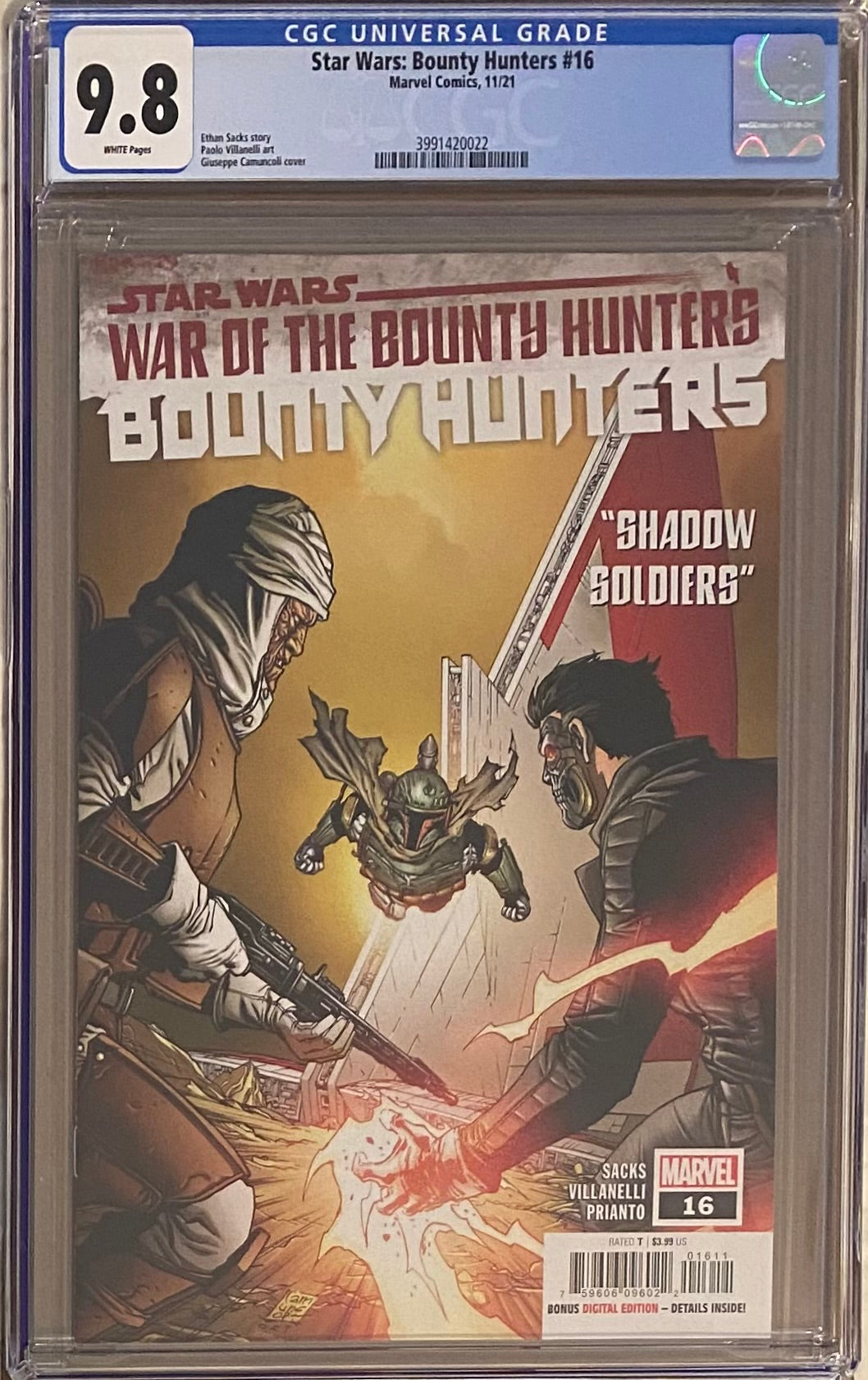 Star Wars: Bounty Hunters #16 CGC 9.8 - War of the Bounty Hunters