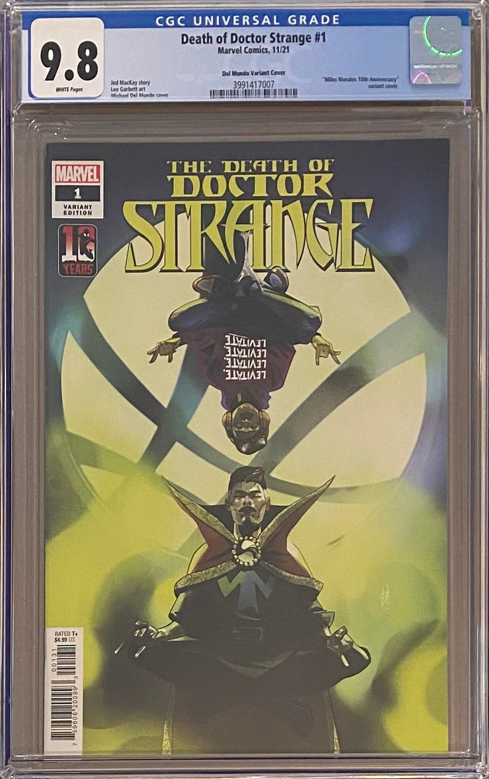 The Death of Doctor Strange #1 Miles Morales 10th Anniversary Variant CGC 9.8