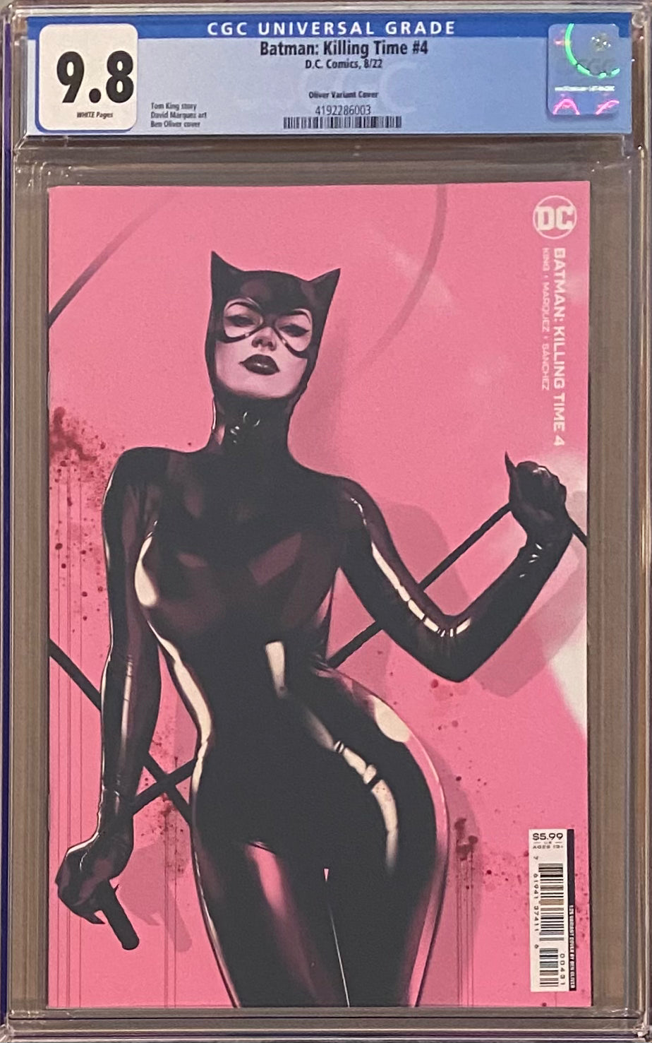 Batman: Killing Time #4 Oliver 1:25 Retailer Incentive Variant CGC 9.8