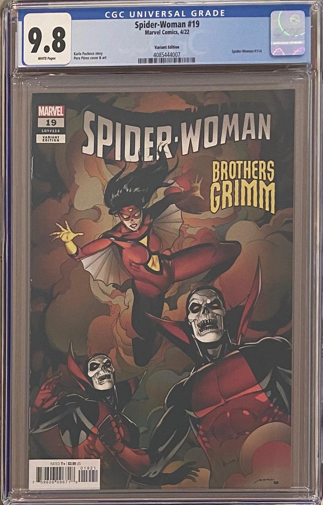 Spider-Woman #19 Variant CGC 9.8