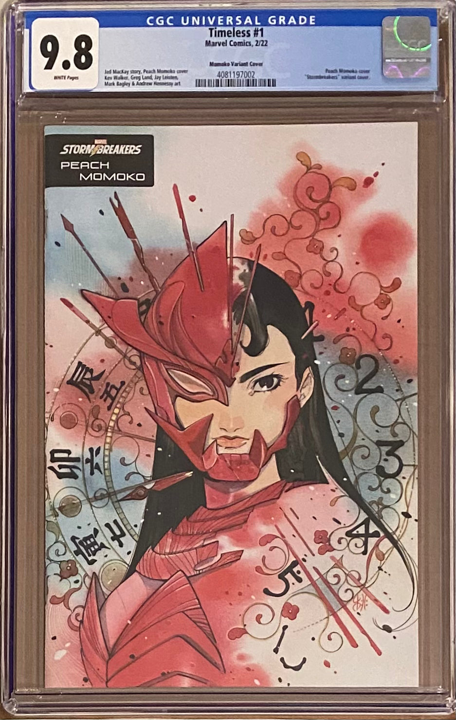 Timeless #1 Momoko Stormbreakers Variant CGC 9.8