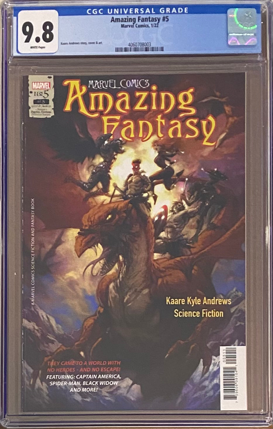 Amazing Fantasy #5 CGC 9.8