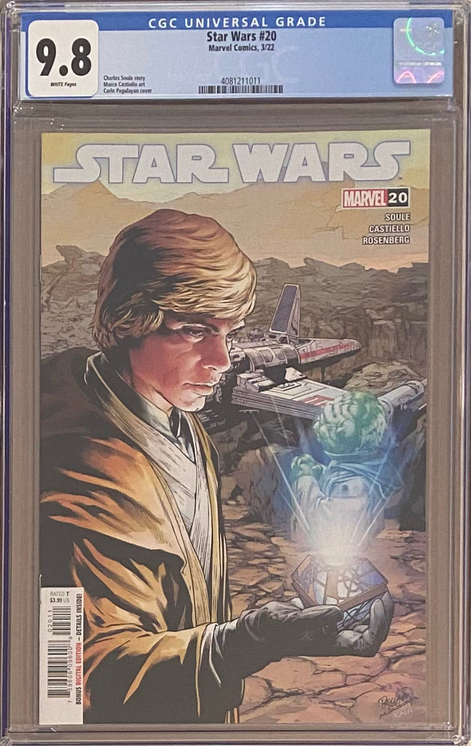 Star Wars #20 CGC 9.8 - First Appearance Elzar Mann