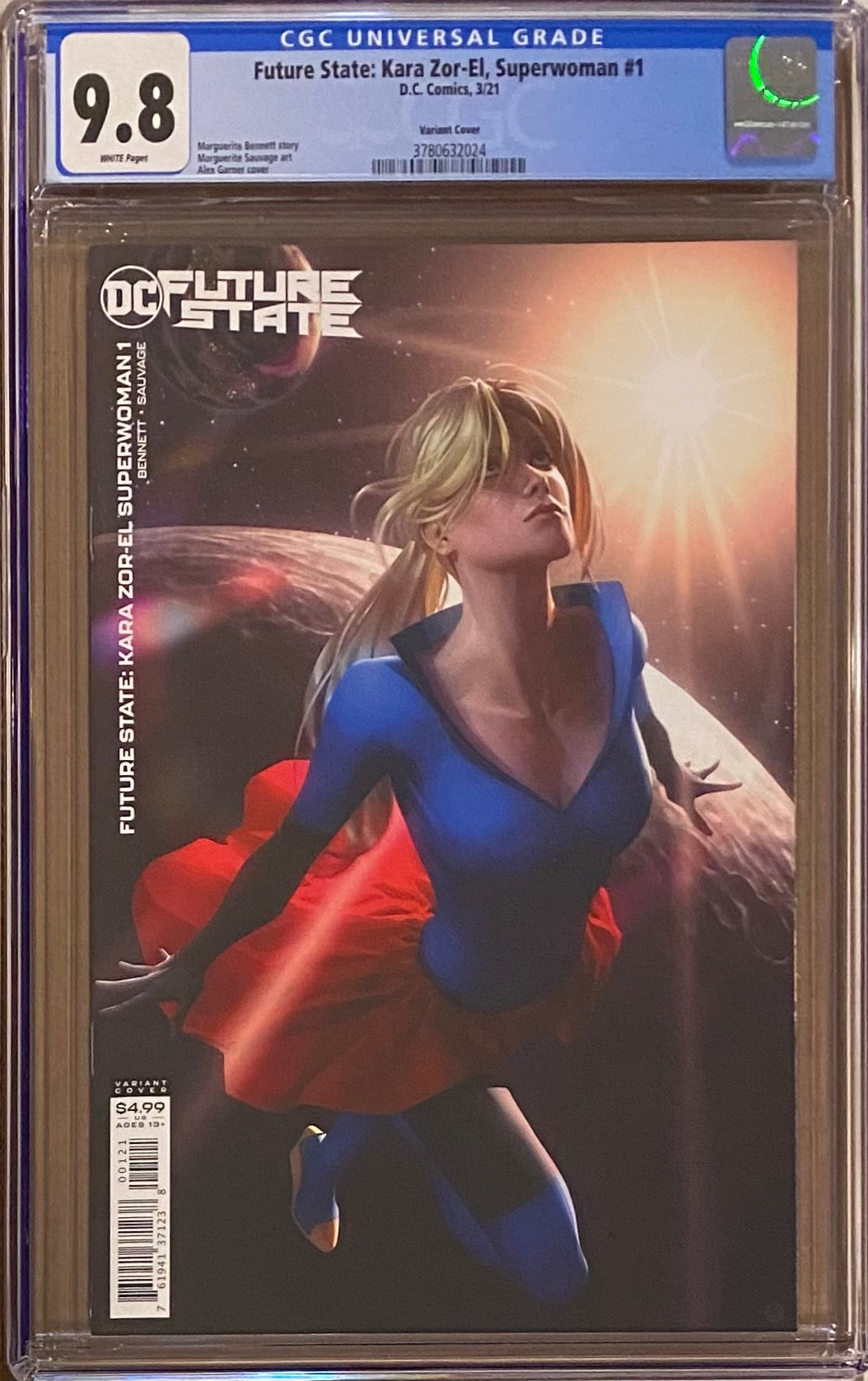 Future State: Kara Zor-El, Superwoman #1 Variant CGC 9.8