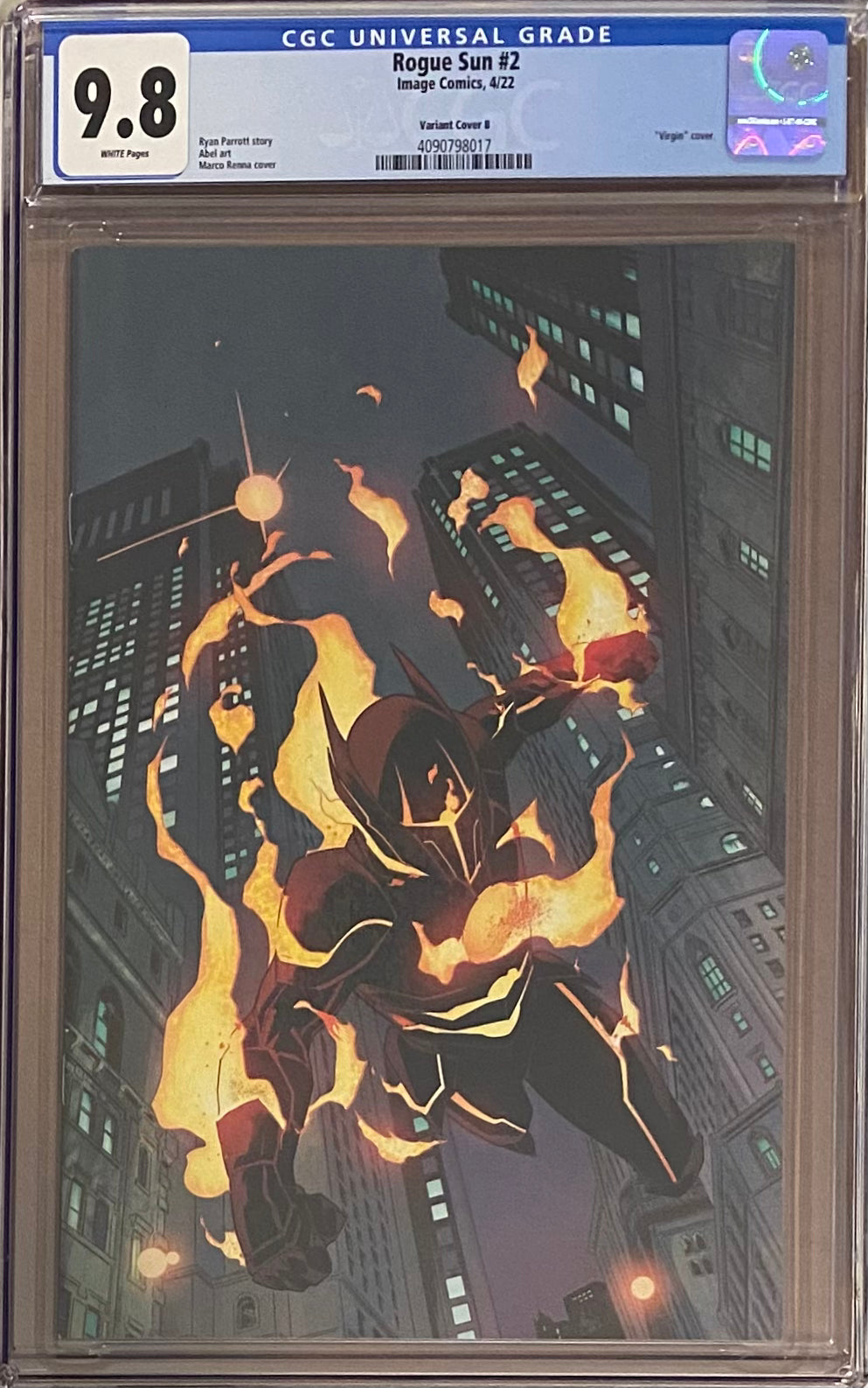 Rogue Sun #2 Renna 1:25 Retailer Incentive Variant CGC 9.8