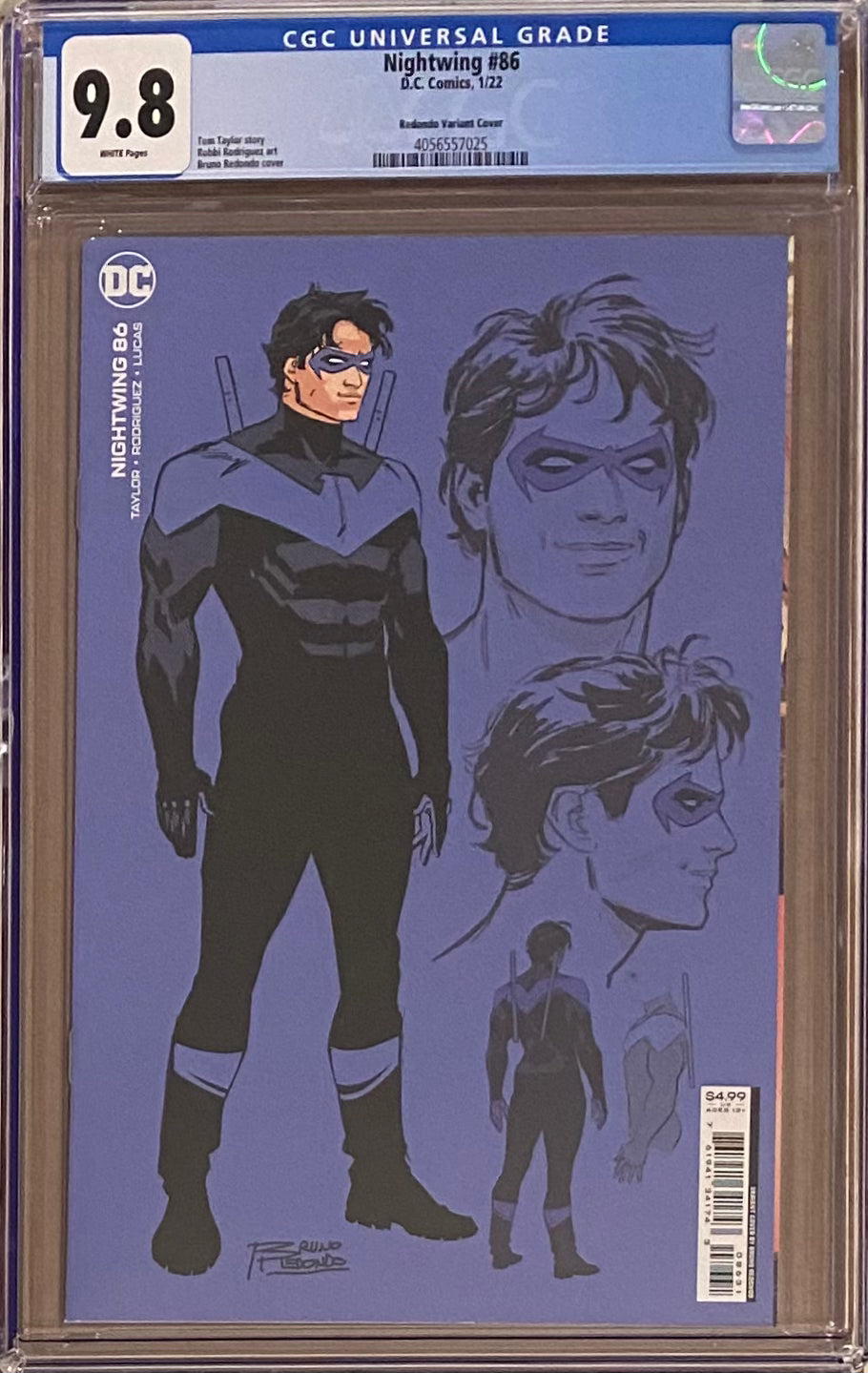 Nightwing #86 Redondo 1:25 Retailer Incentive Variant CGC 9.8