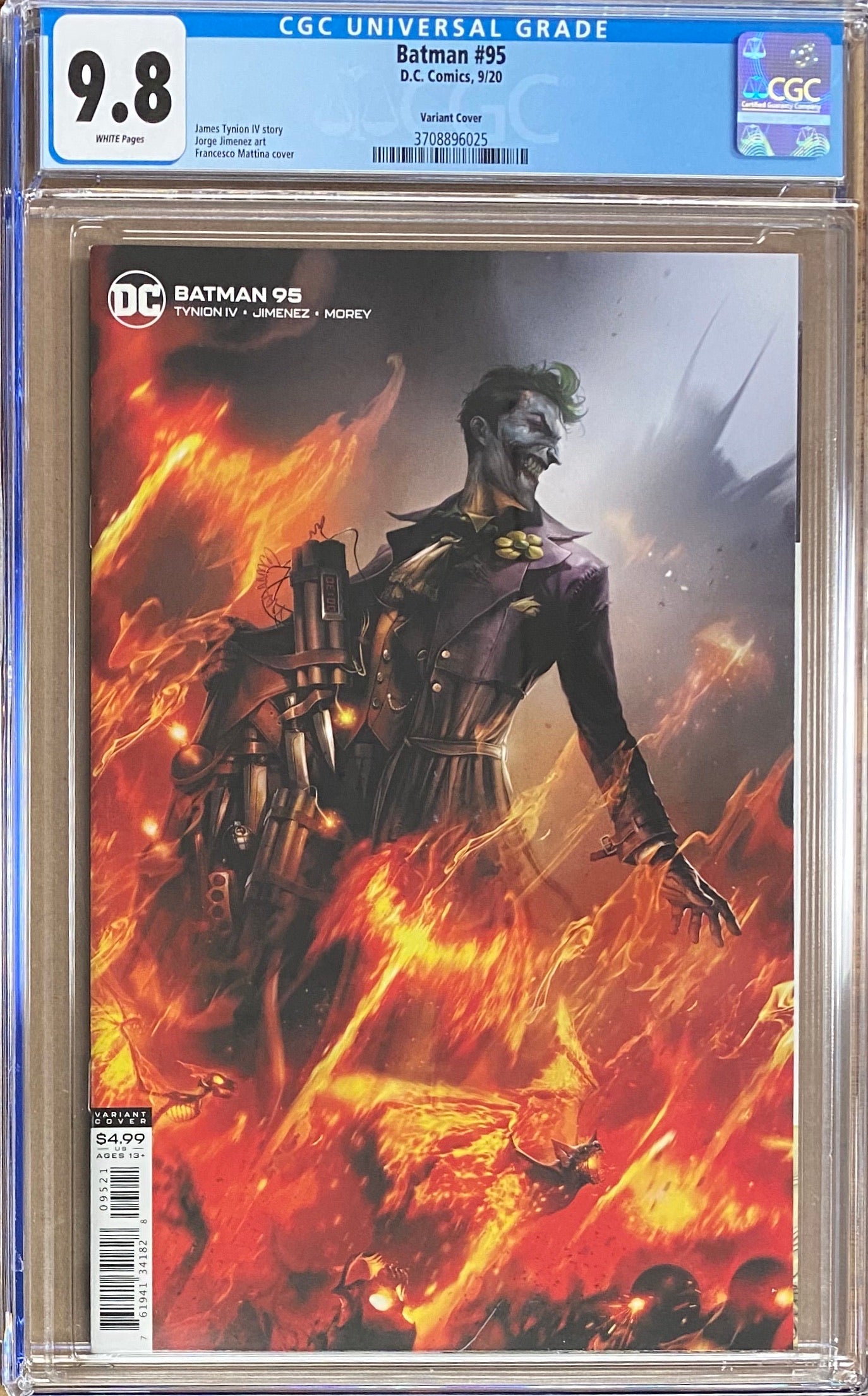 Batman #95 Mattina Variant CGC 9.8