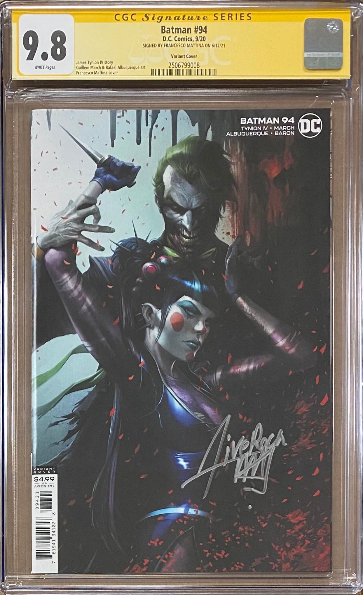 Batman #94 Mattina Variant CGC 9.8 SS