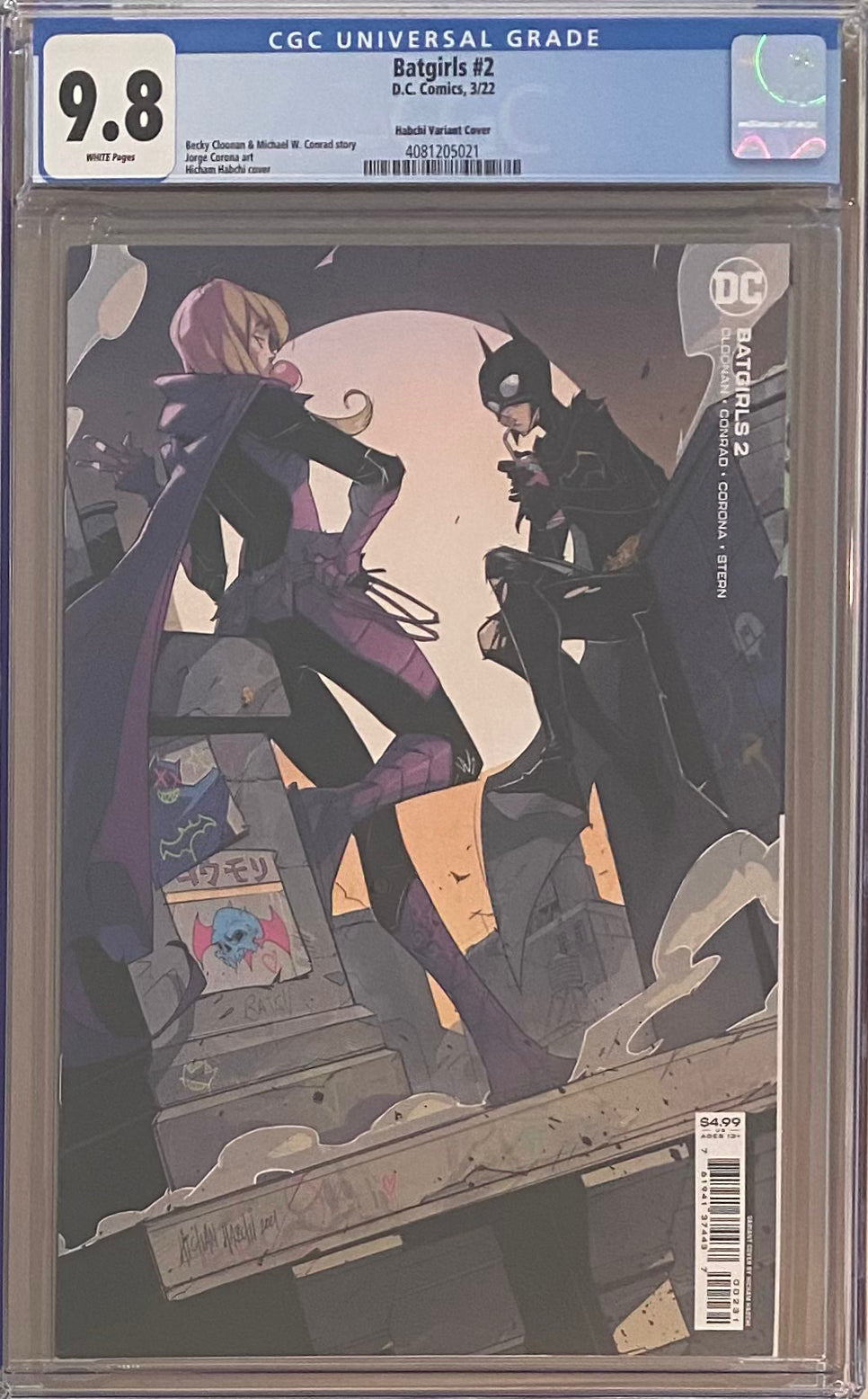 Batgirls #2 Habchi 1:25 Retailer Incentive Variant CGC 9.8