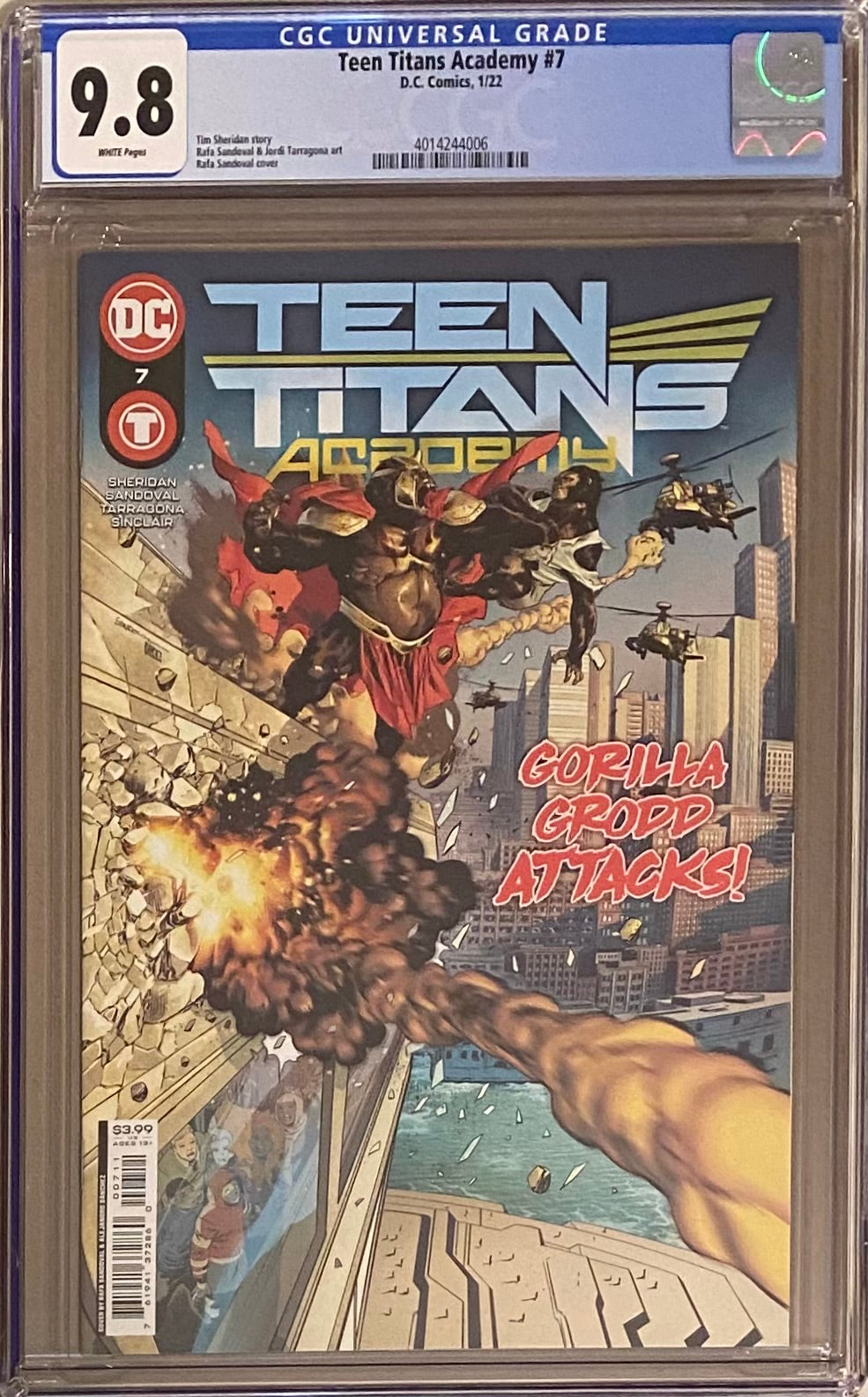 Teen Titans Academy #7 CGC 9.8