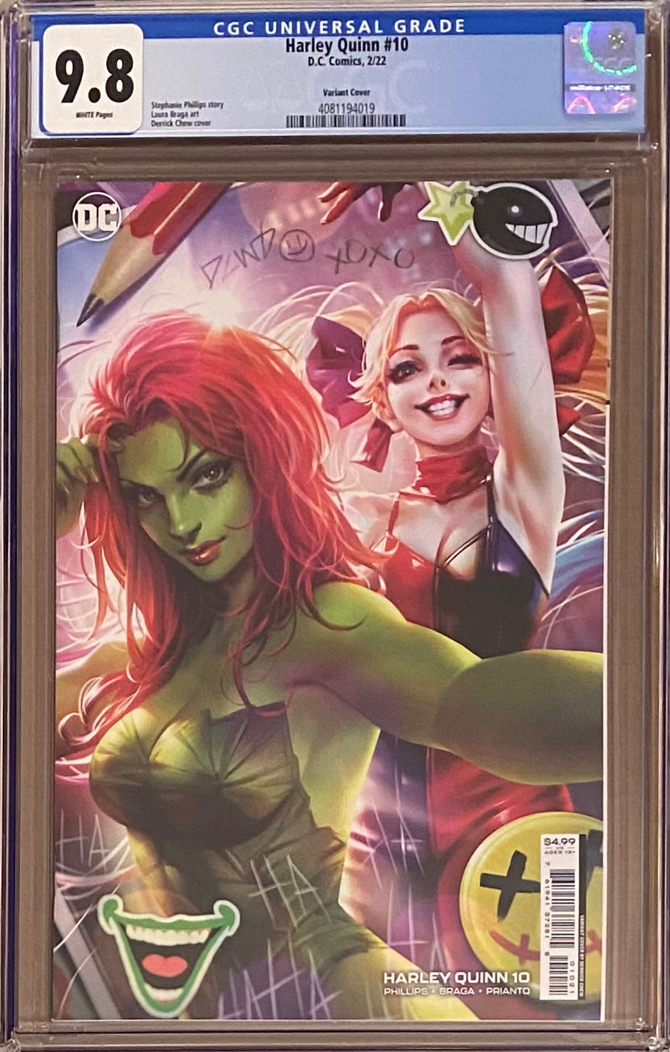Harley Quinn #10 Variant CGC 9.8