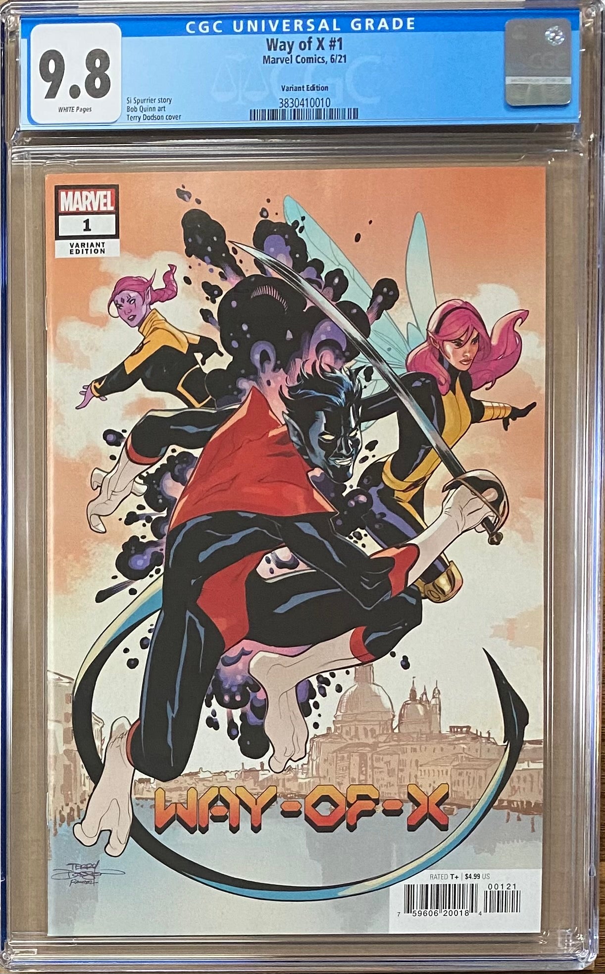 Way of X #1 Dodson 1:25 Retailer Incentive Variant CGC 9.8