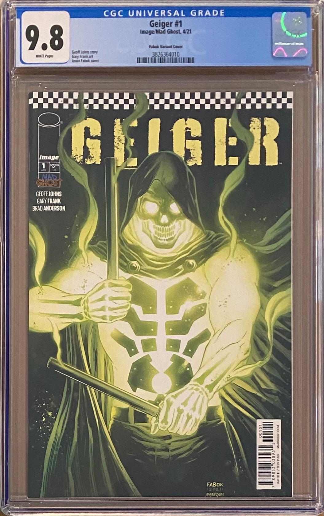 Geiger #1 Fabok Variant CGC 9.8