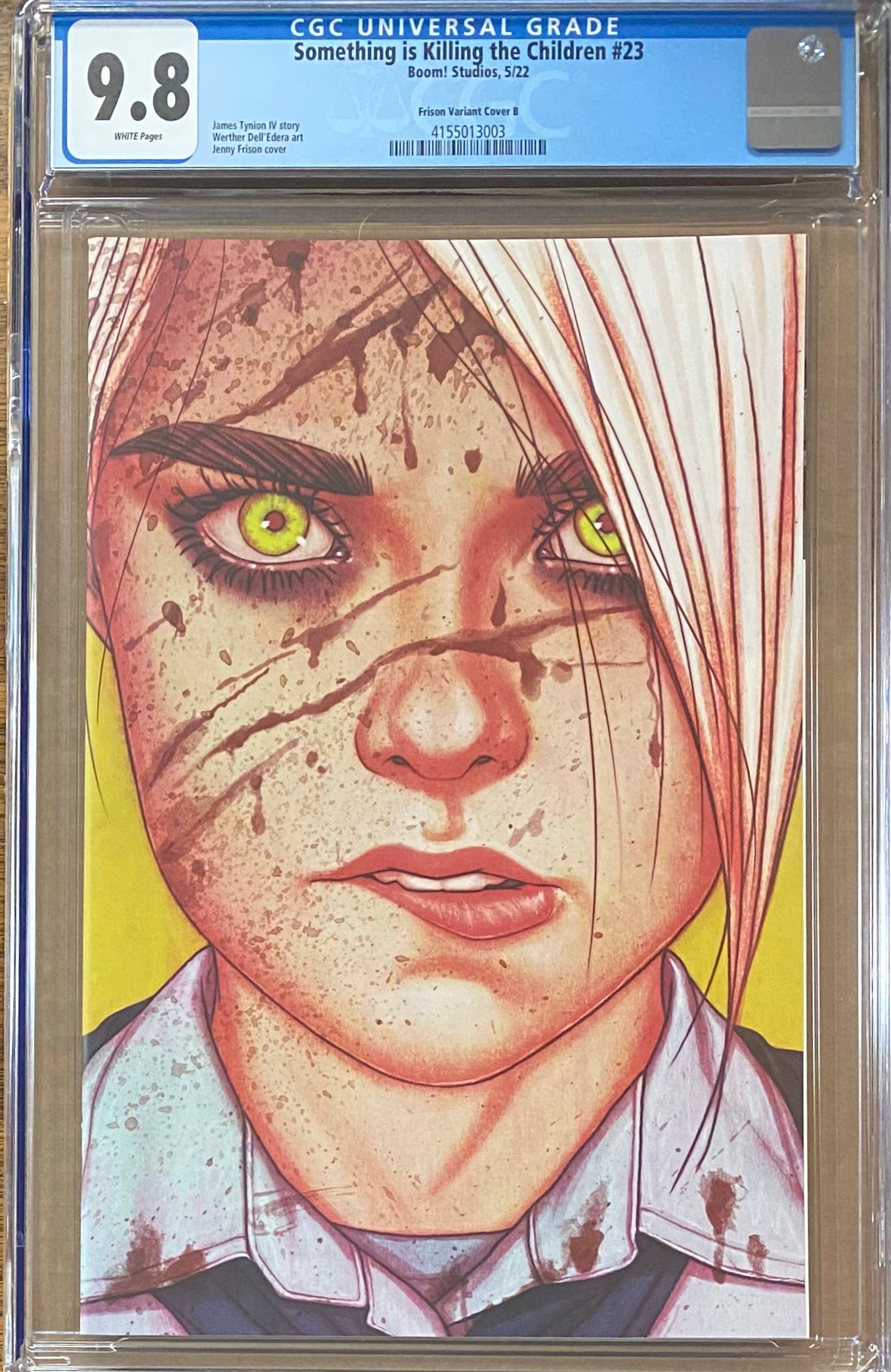 Something is Killing the Children #23 Frison Bloody Virgin Retailer Incentive Variant CGC 9.8
