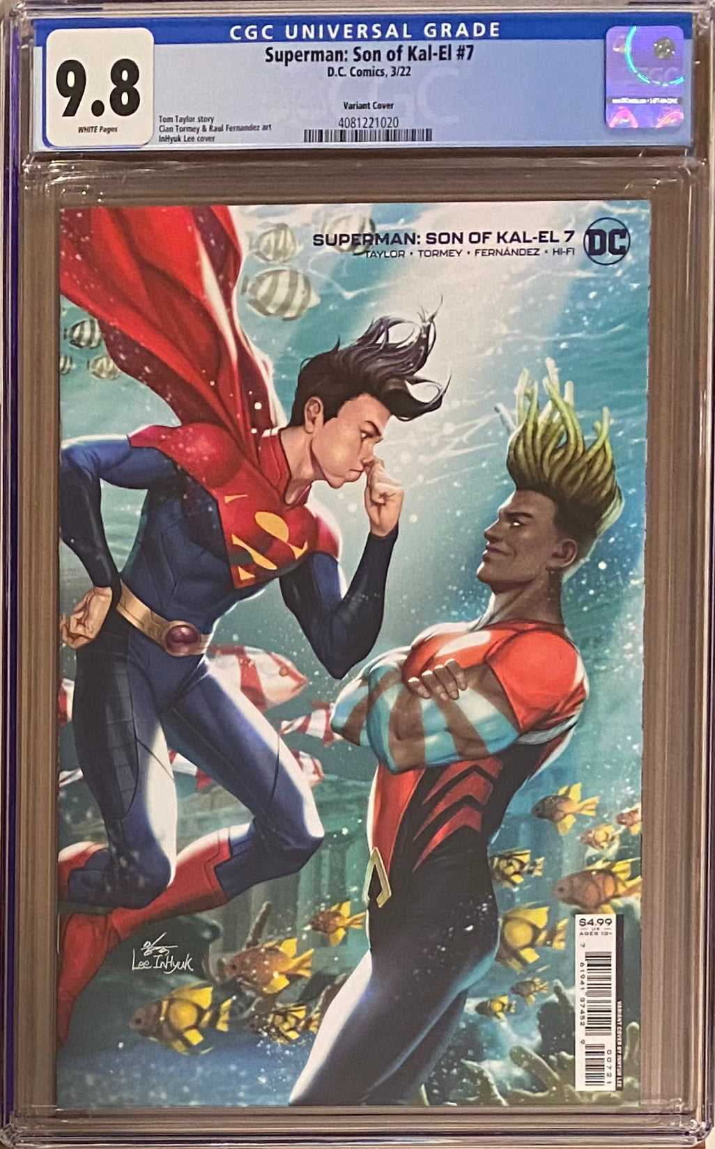 Superman: Son of Kal-El #7 Variant CGC 9.8
