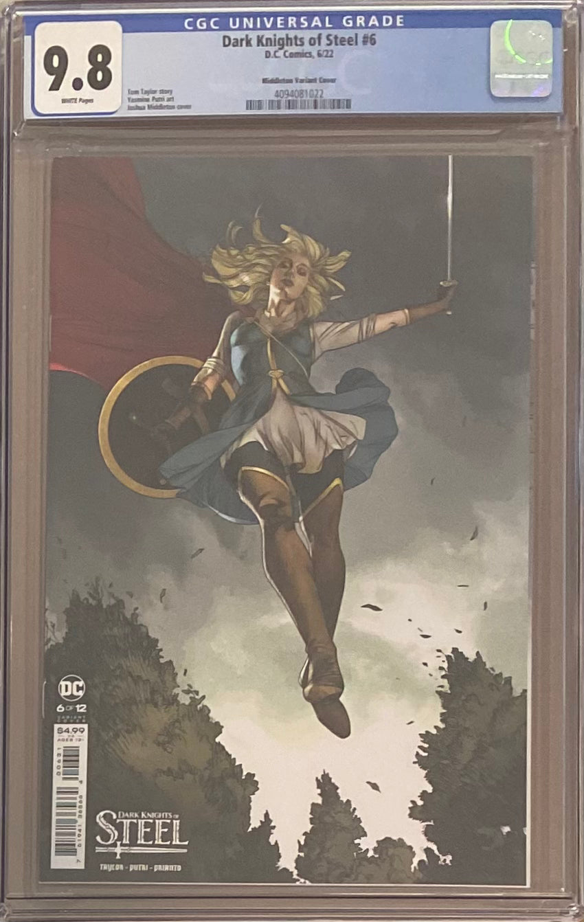 Dark Knights of Steel #6 Middleton Variant CGC 9.8