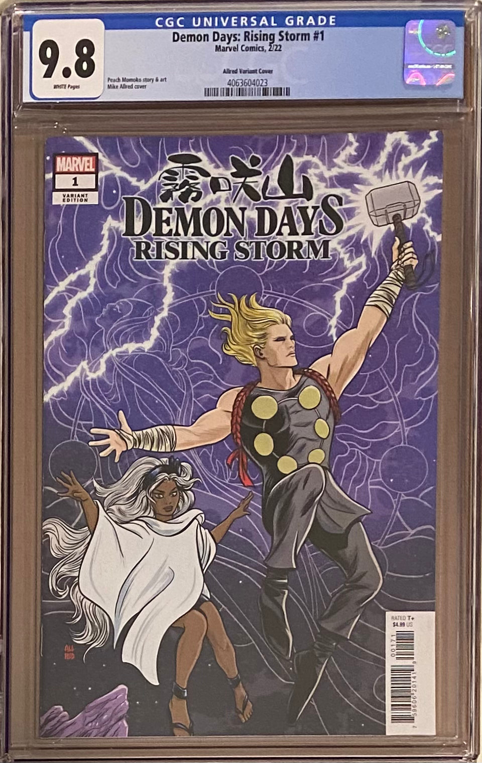 Demon Days: Rising Storm #1 Allred 1:25 Retailer Incentive Variant CGC 9.8