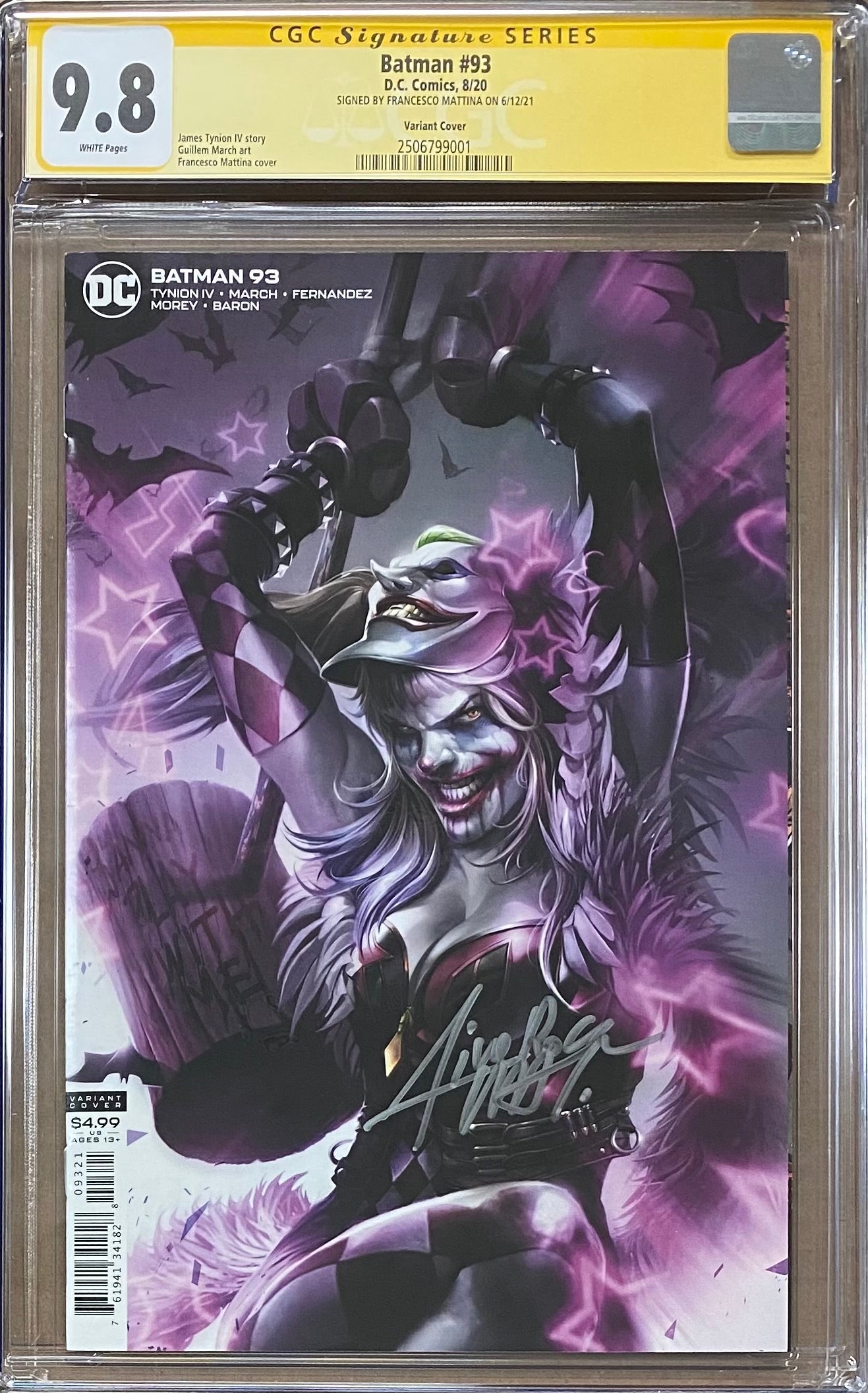 Batman #93 Mattina Variant CGC 9.8 SS