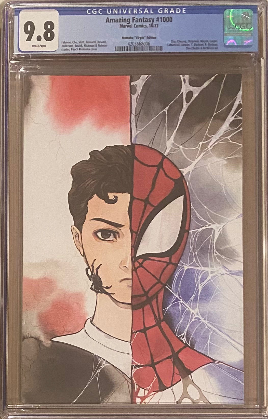 Amazing Fantasy #1000 Momoko Virgin PX Variant CGC 9.8