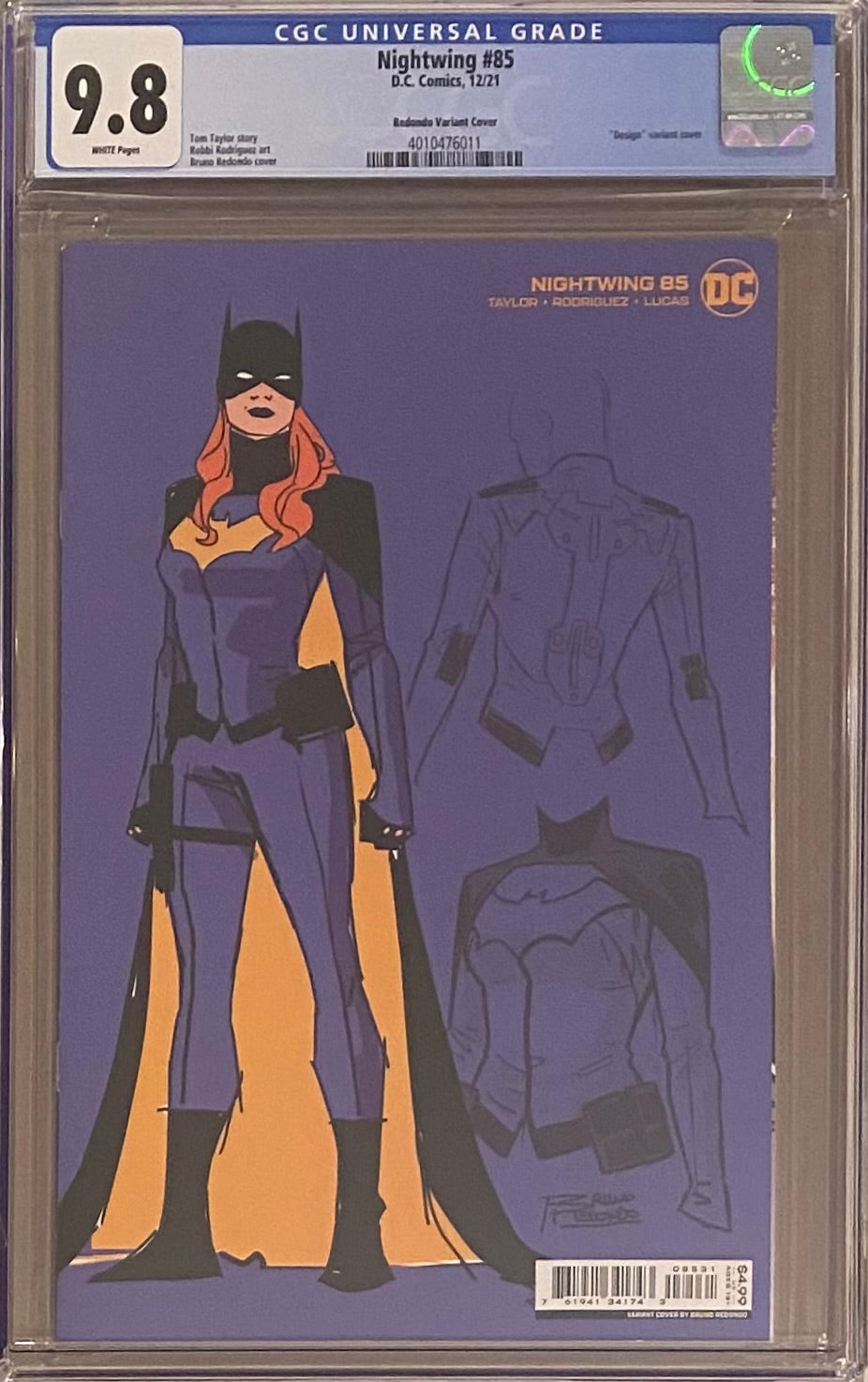 Nightwing #85 Redondo 1:25 Retailer Incentive Variant CGC 9.8