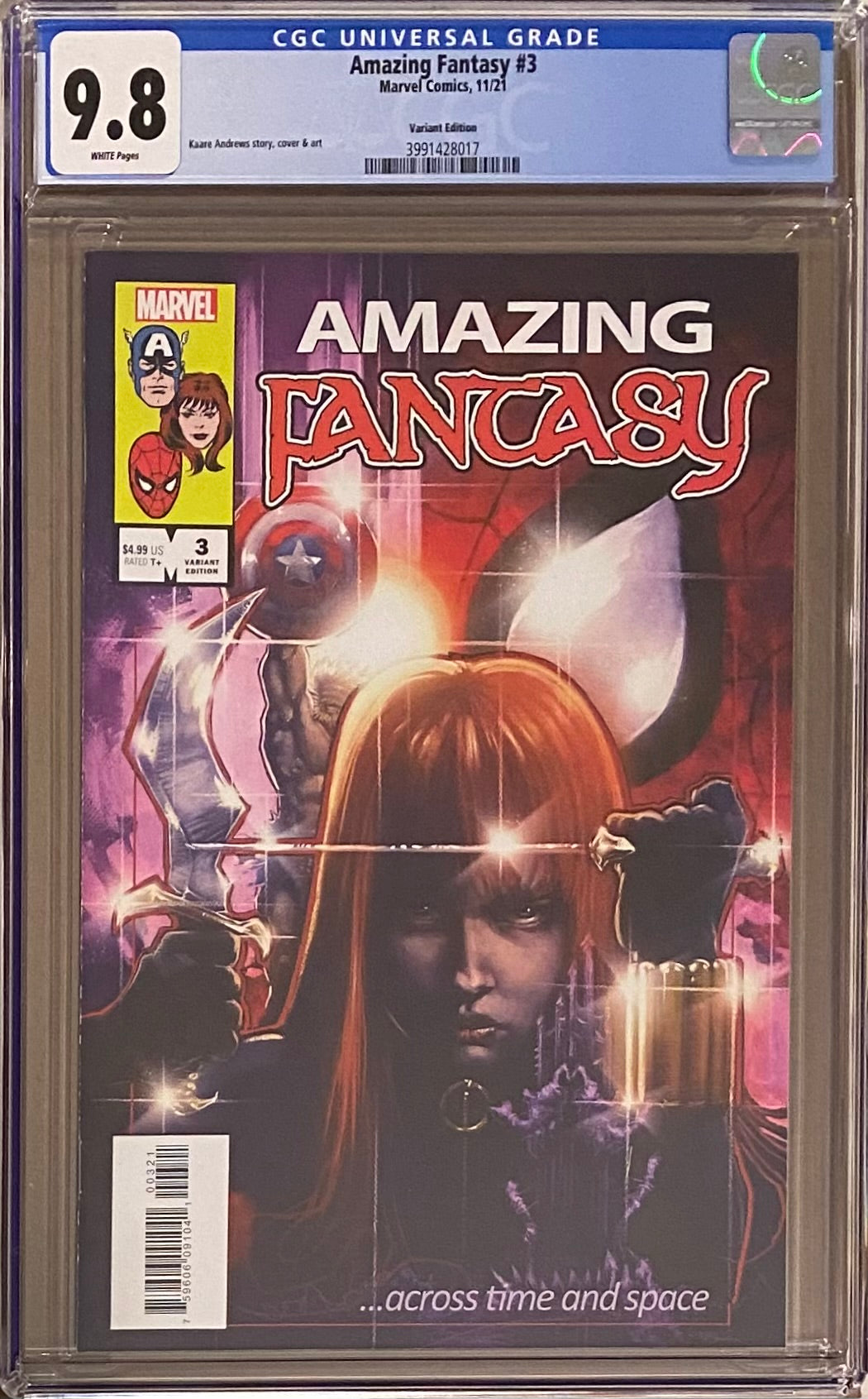 Amazing Fantasy #3 Variant CGC 9.8