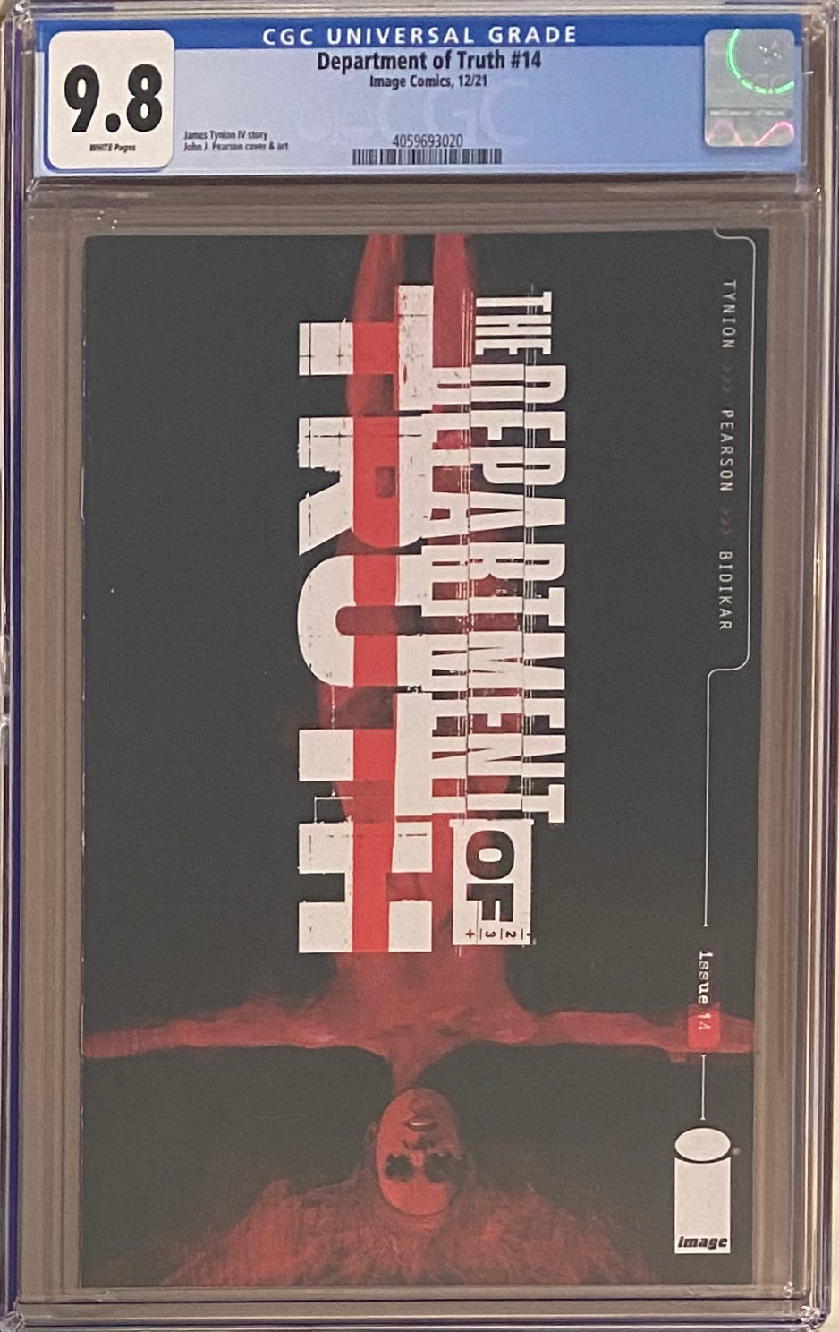 Department of Truth #14 CGC 9.8