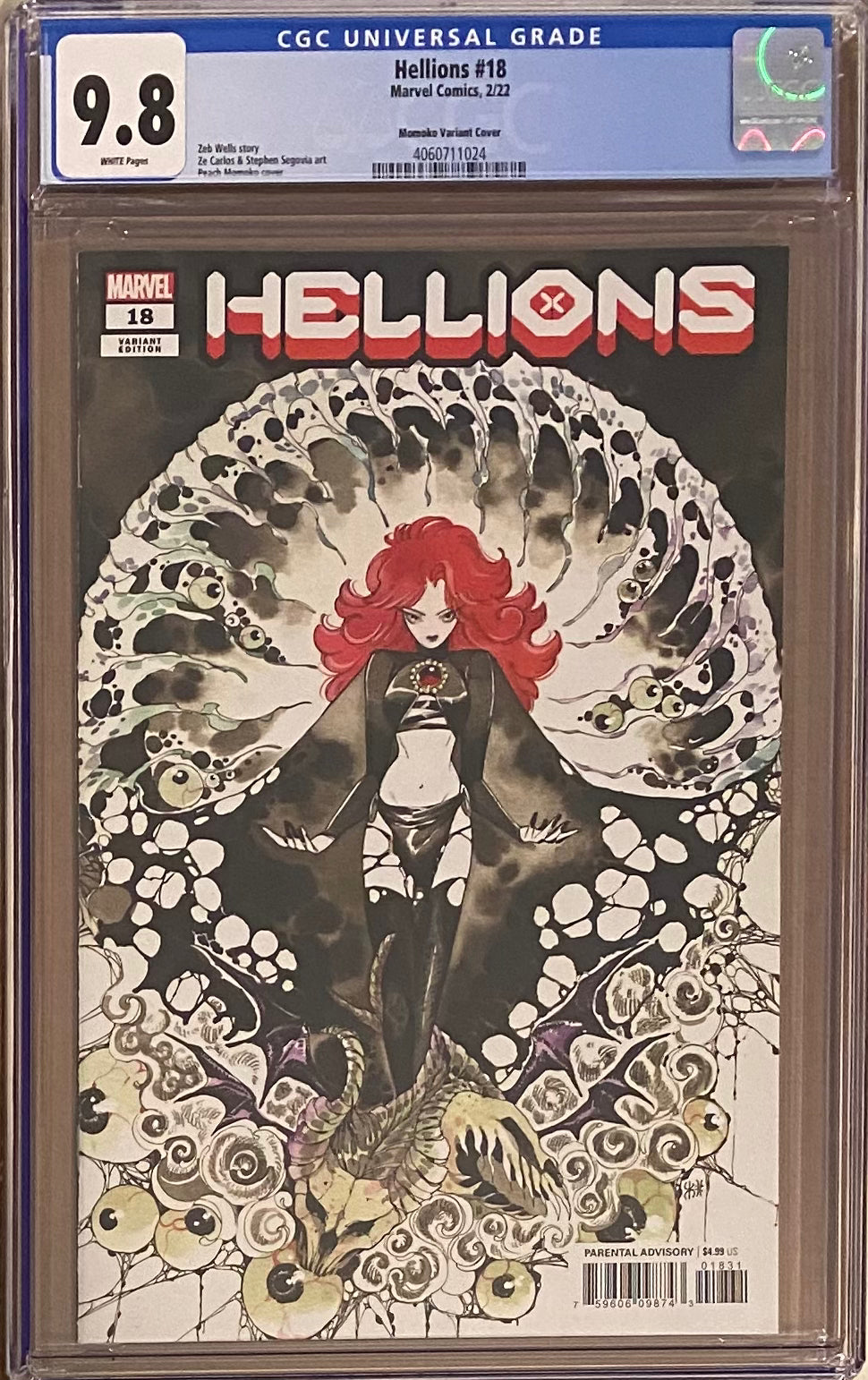 Hellions #18 Momoko Variant CGC 9.8