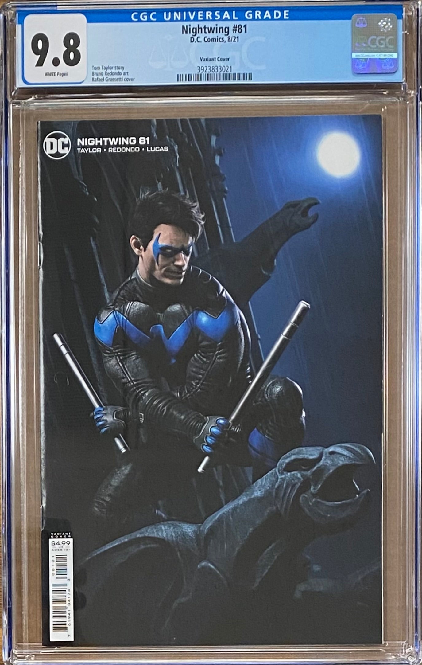 Nightwing #81 Variant CGC 9.8 - First Appearance Hearrtless