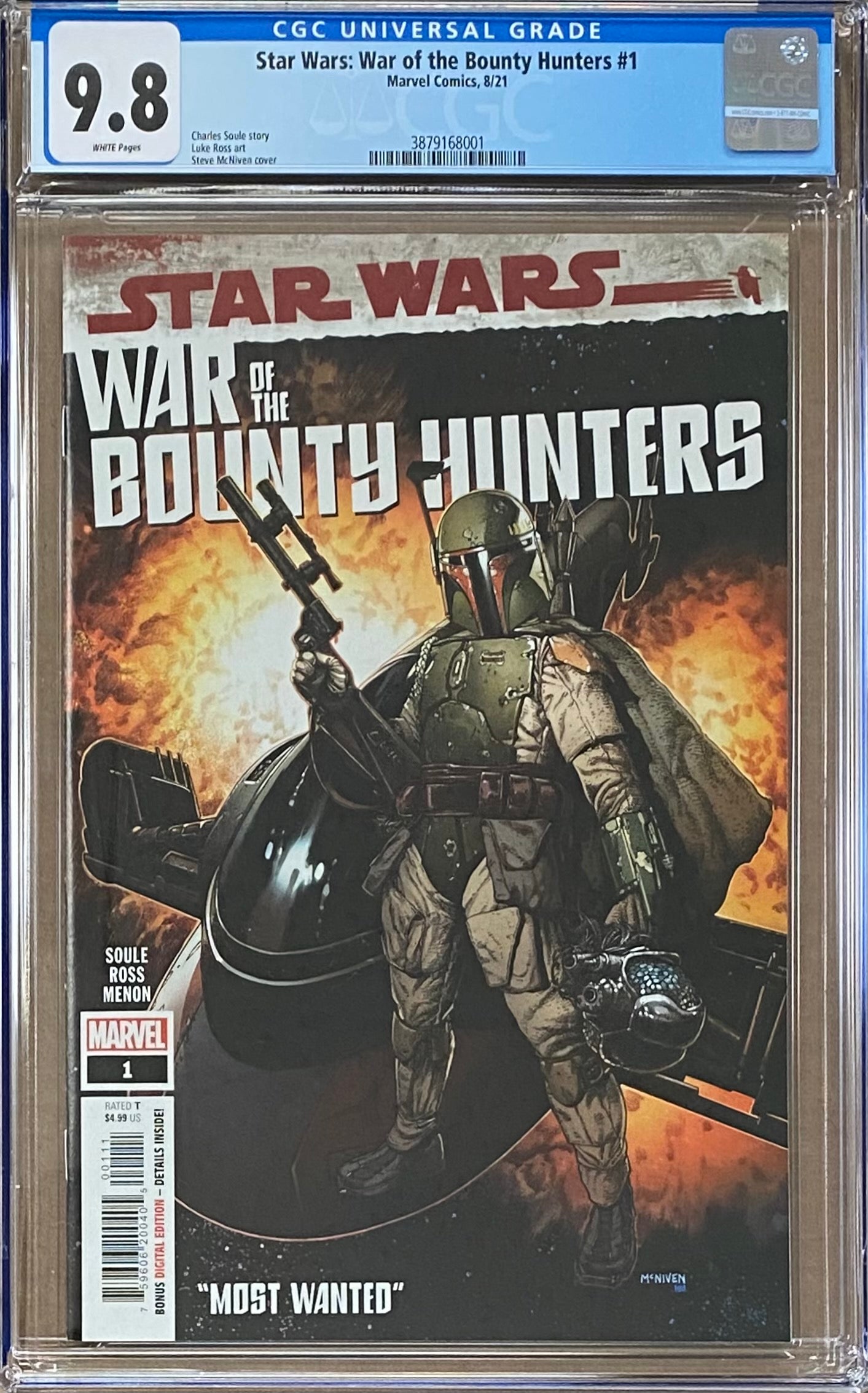 Star Wars: War of the Bounty Hunters #1 CGC 9.8