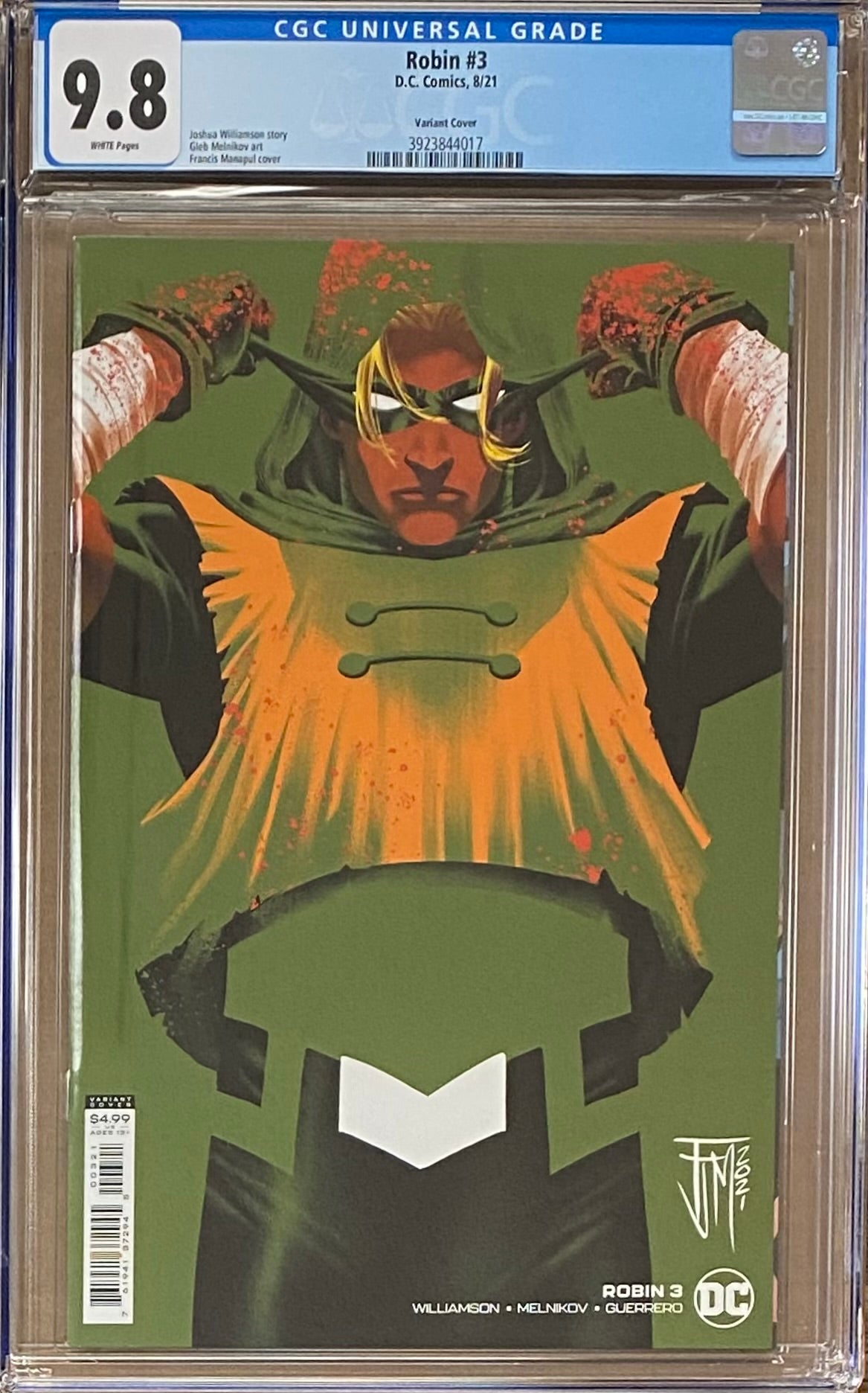 Robin #3 Variant CGC 9.8