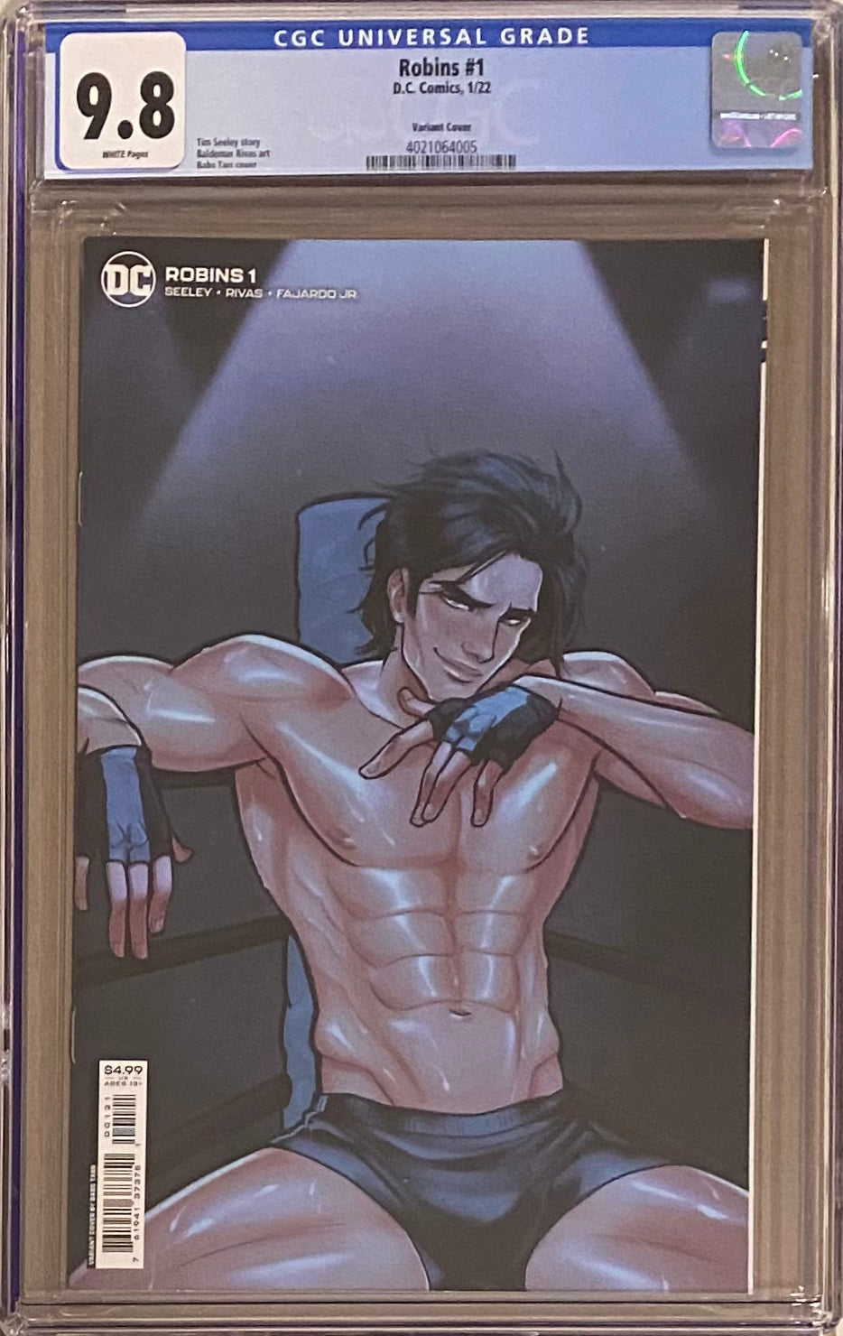 Robins #1 Tarr Variant CGC 9.8