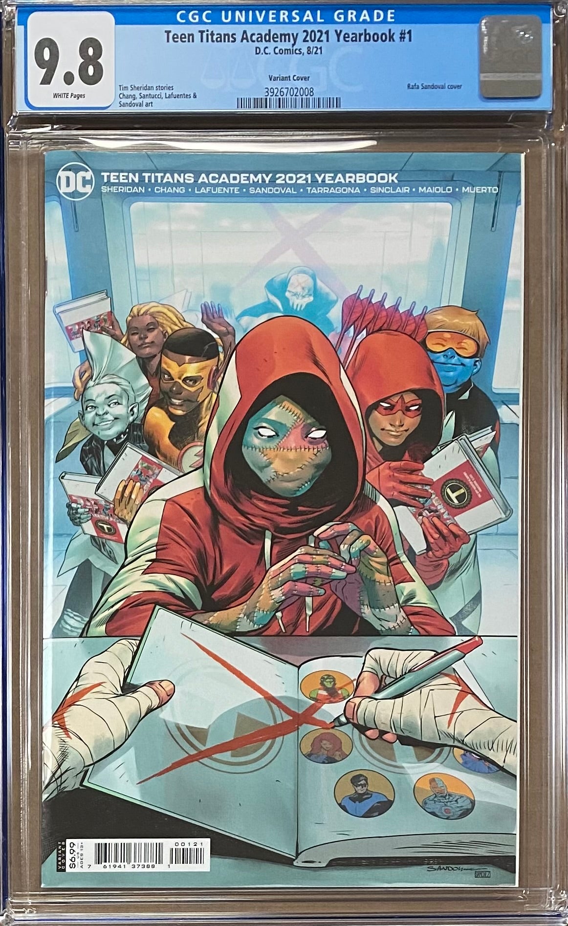 Teen buy Titans Academy #1 CGC 9.8