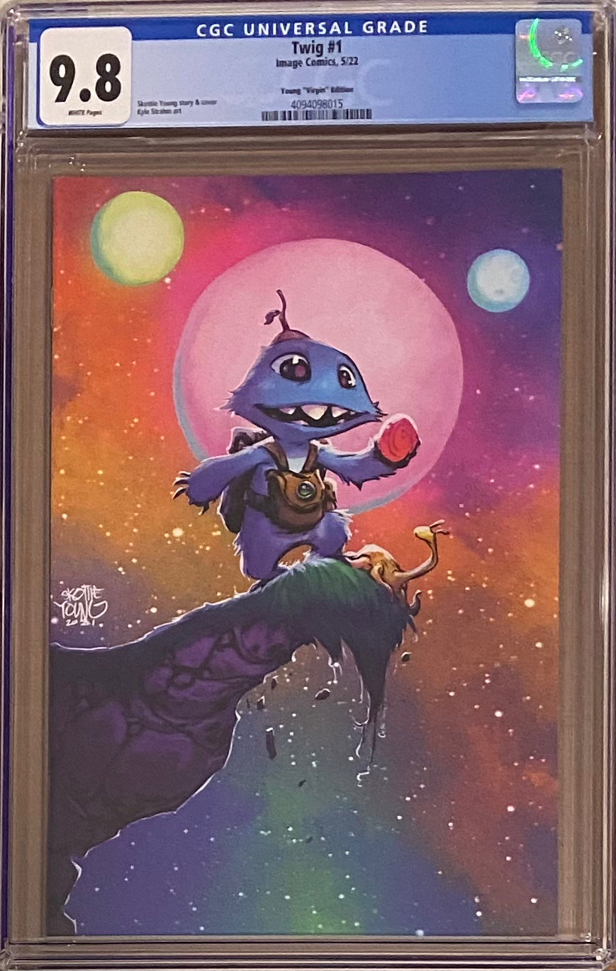 Twig #1 Young 1:50 Virgin Retailer Incentive Variant CGC 9.8