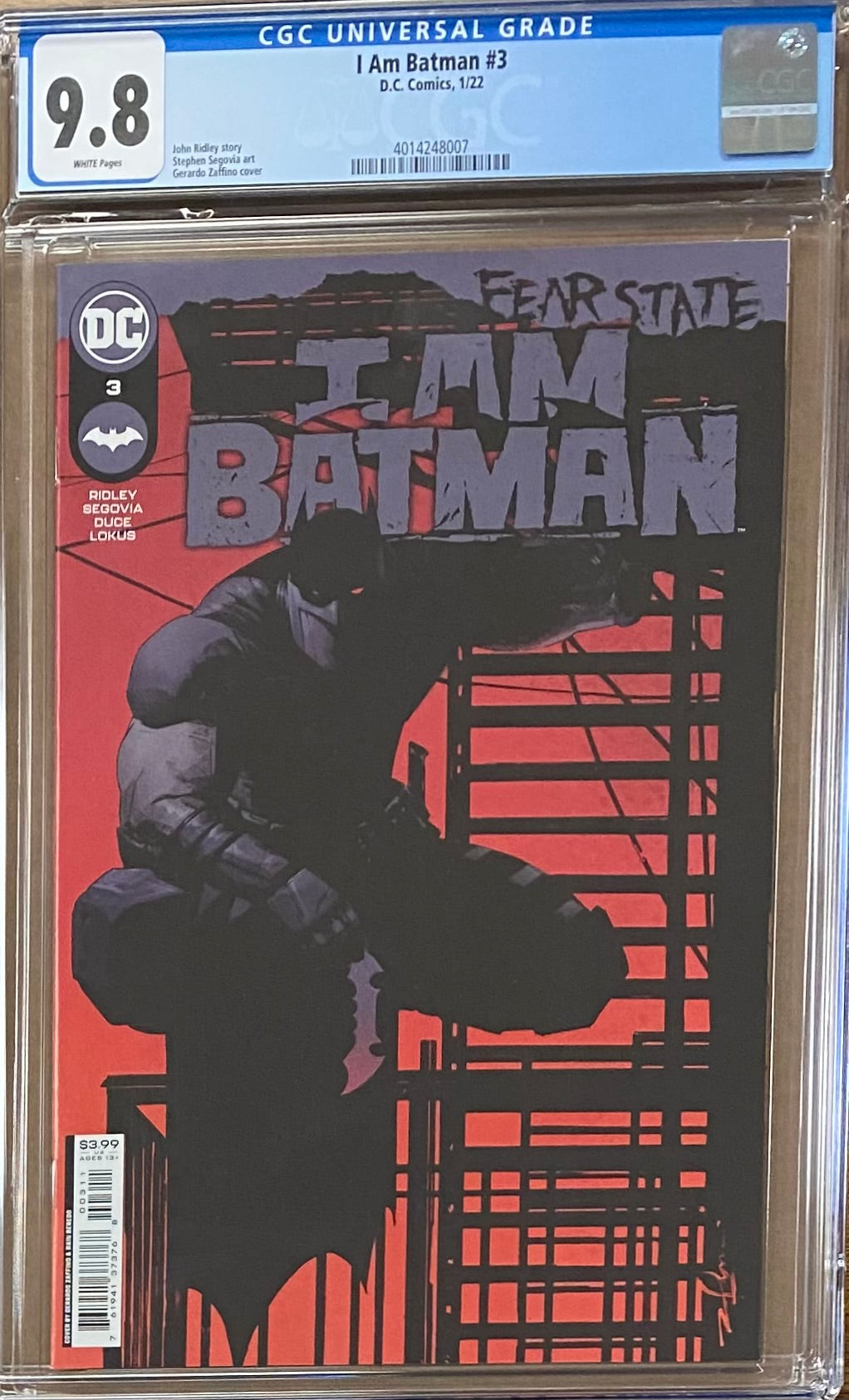 I Am Batman #3 CGC 9.8