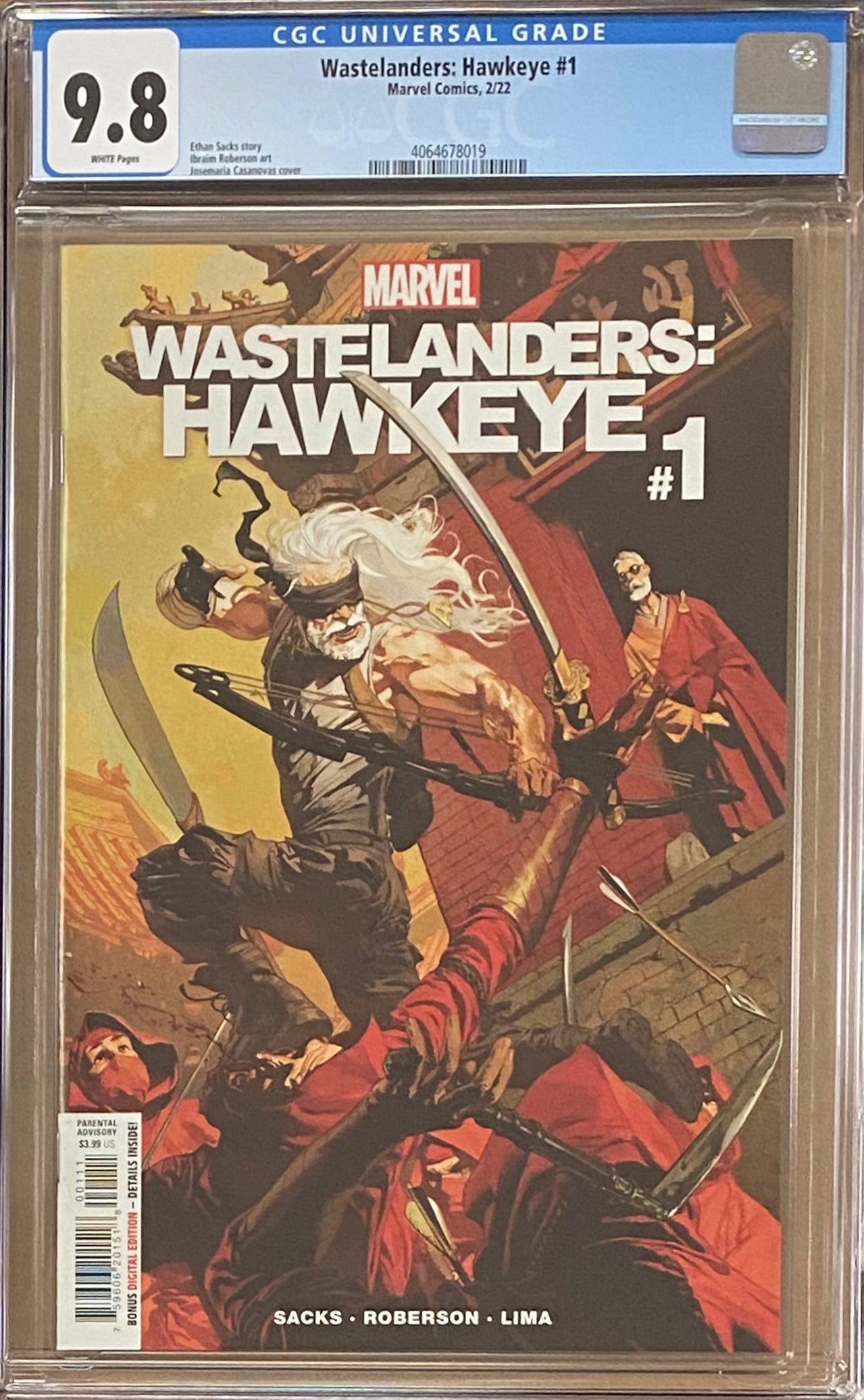 Wastelanders: Hawkeye #1 CGC 9.8