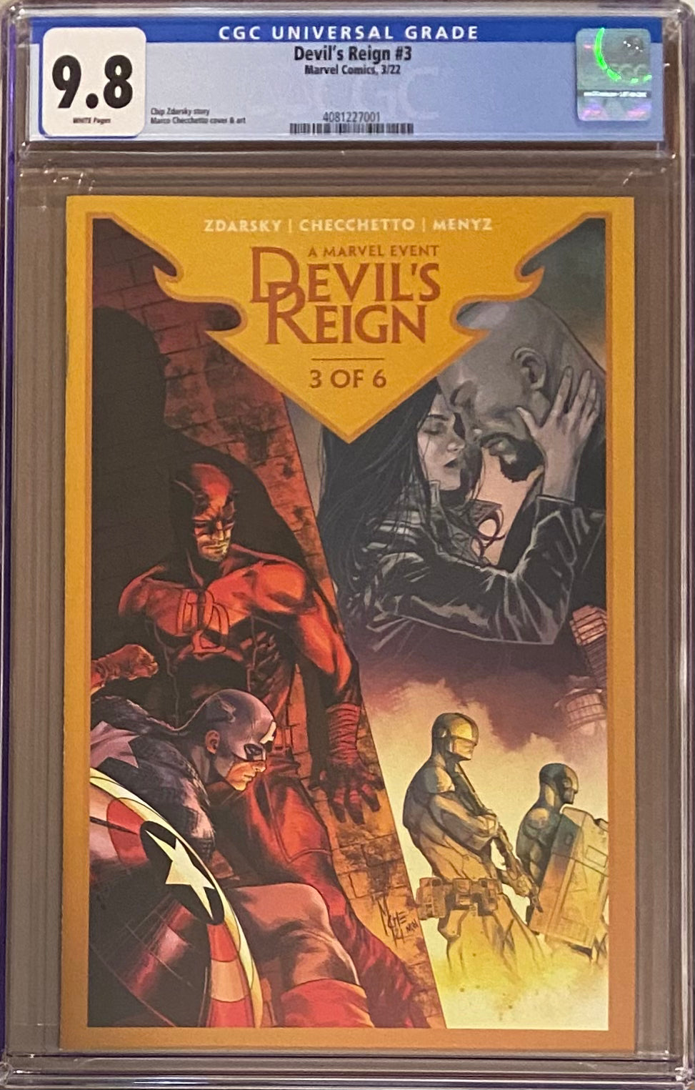 Devil's Reign #3 CGC 9.8