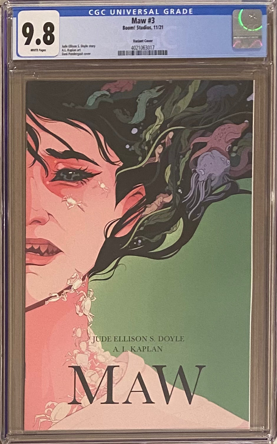 Maw #3 Variant CGC 9.8
