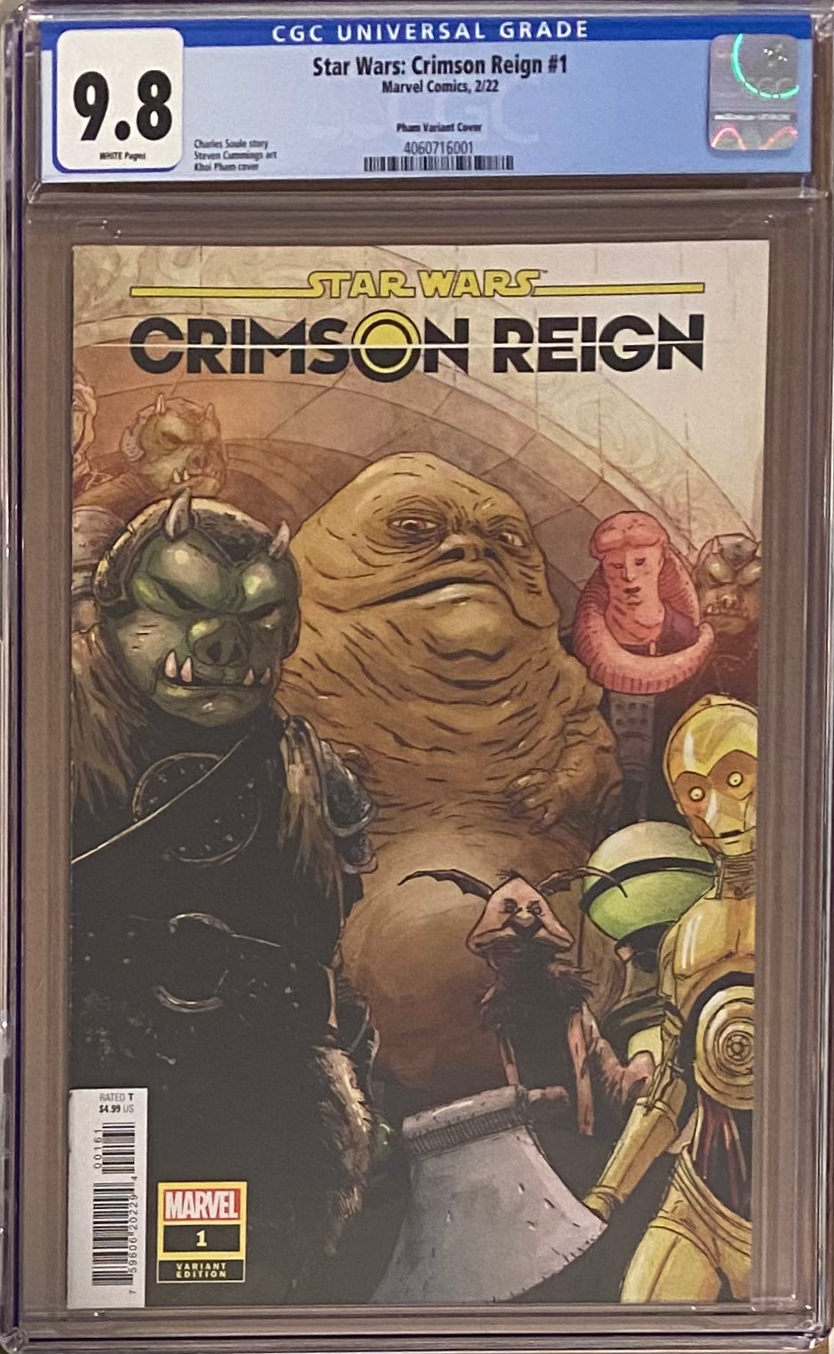 Star Wars: Crimson Reign #1 Pham "Syndicate" Variant CGC 9.8
