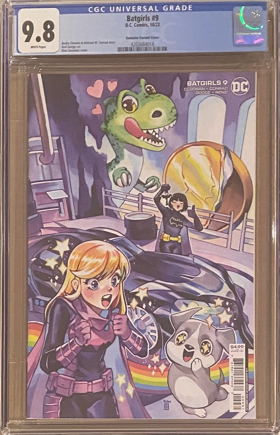 Batgirls #9 Gonzalez 1:25 Retailer Incentive Variant CGC 9.8