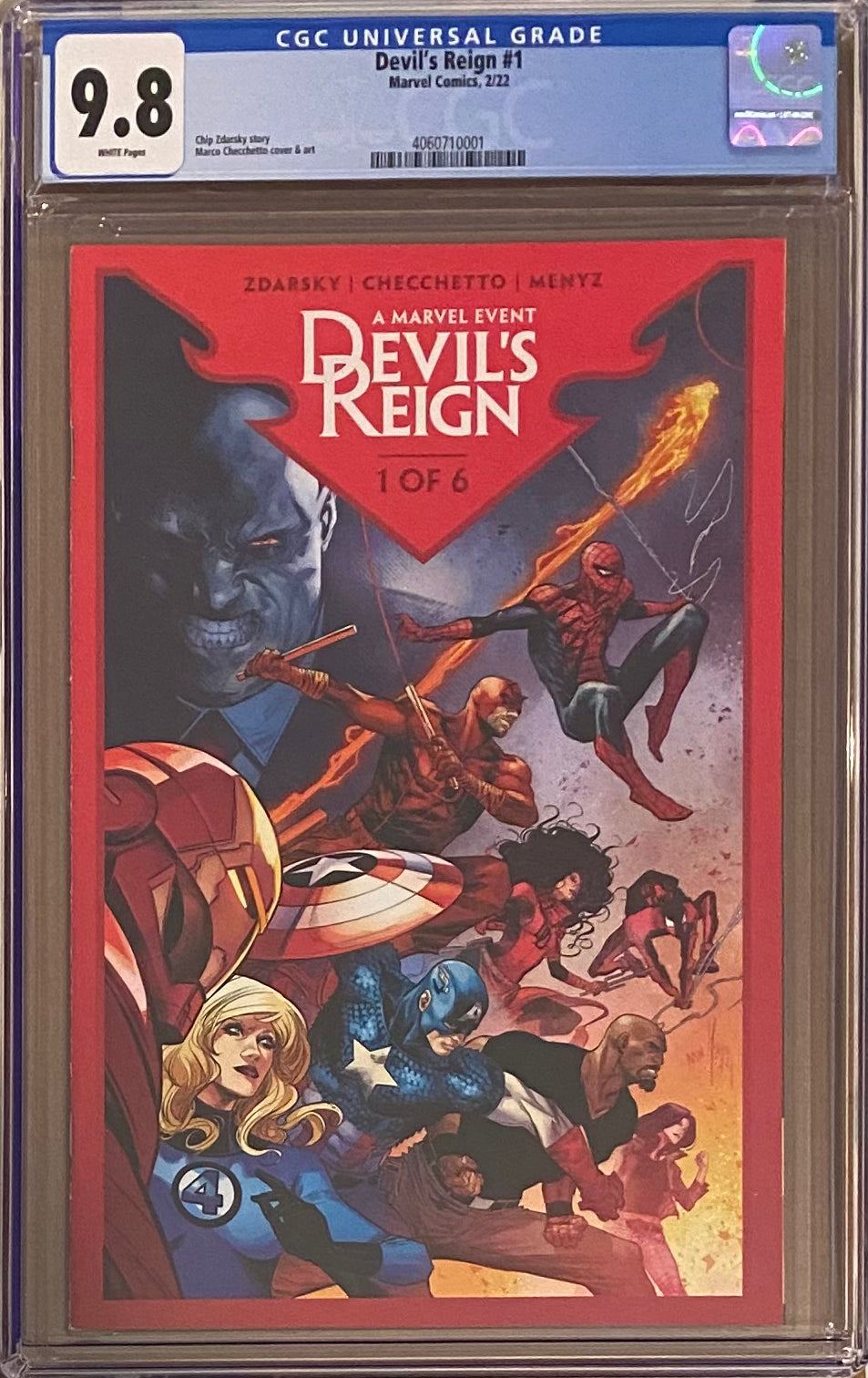 Devil's Reign #1 CGC 9.8