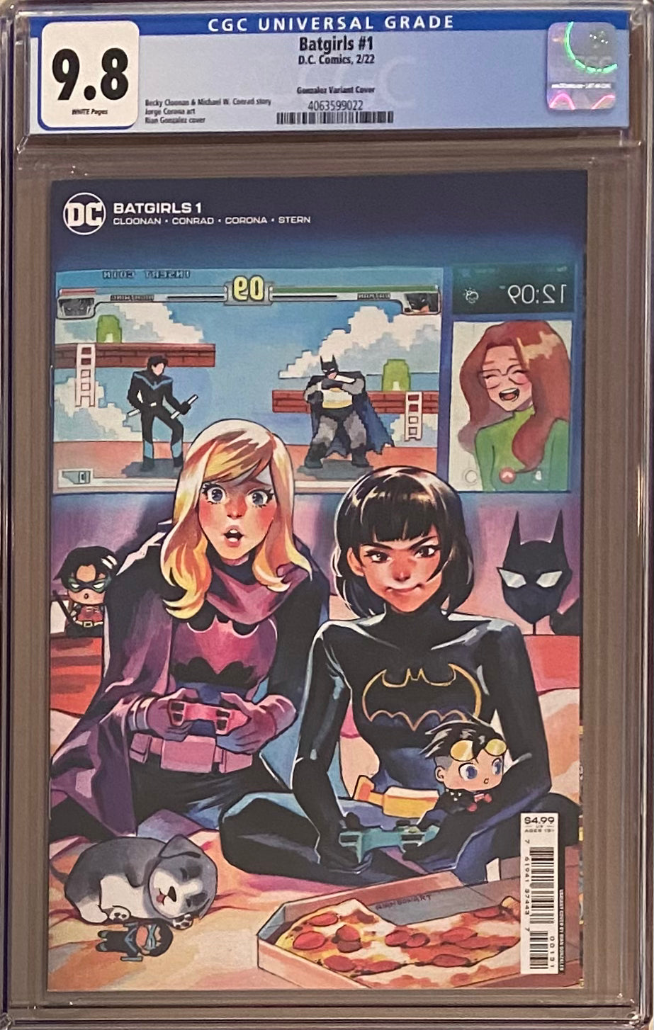 Batgirls #1 Gonzales 1:25 Retailer Incentive Variant CGC 9.8