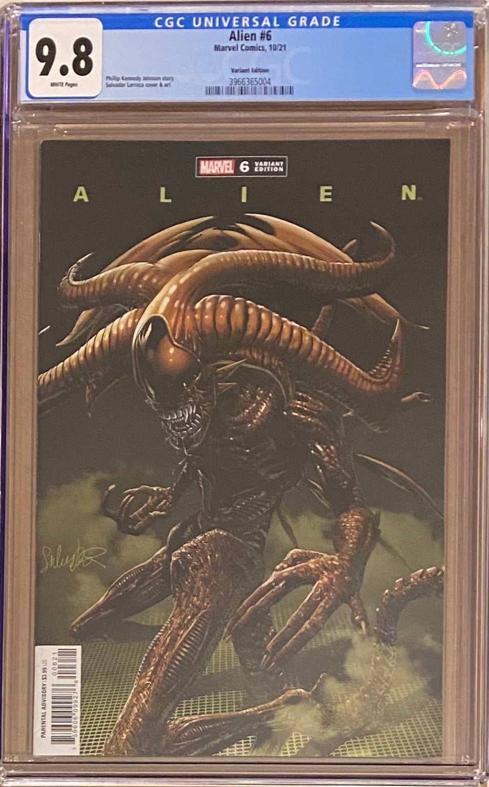 Alien #6 Larroca Variant CGC 9.8