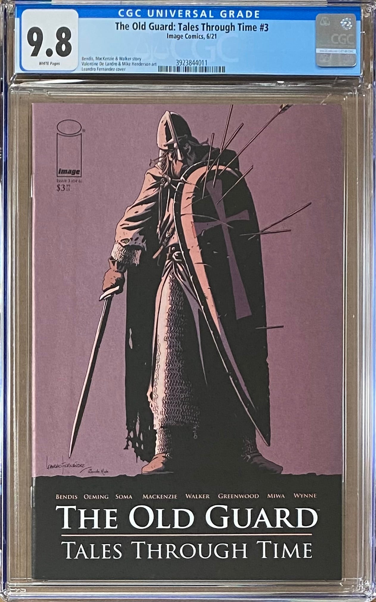 The Old Guard: Tales Through Time #3 CGC 9.8