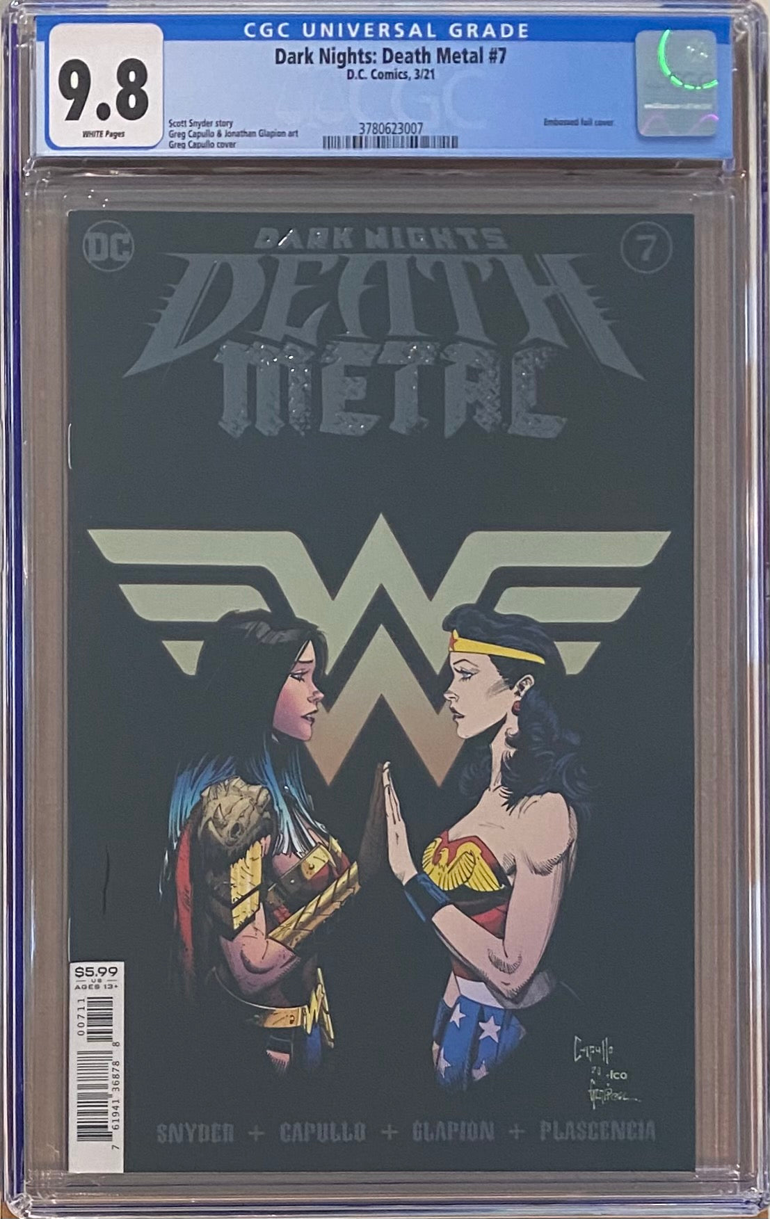 Dark Nights Death Metal #7 CGC 9.8 - 1st Yara Flor