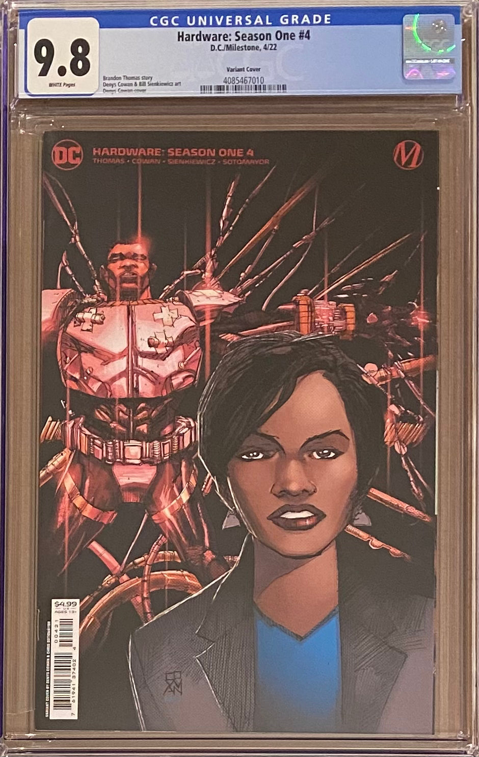 Hardware: Season One #4 Variant CGC 9.8