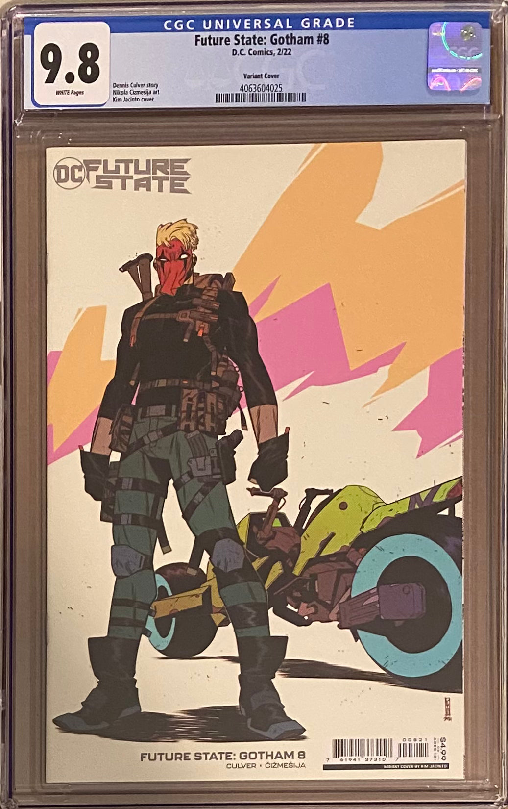 Future State: Gotham #8 Variant CGC 9.8